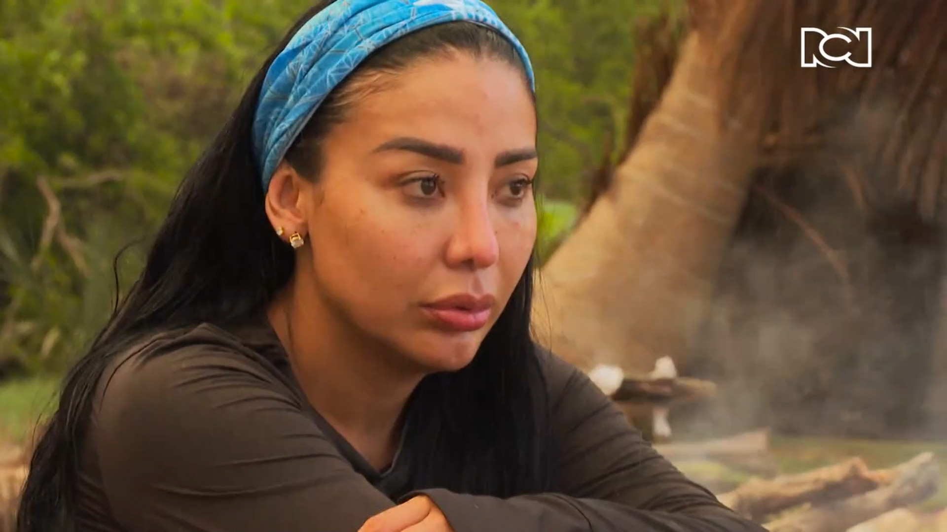 Marcela Reyes estaría considerando irse del programa por el dolor que está sufriendo en su cola (Captura video Canal RCN)