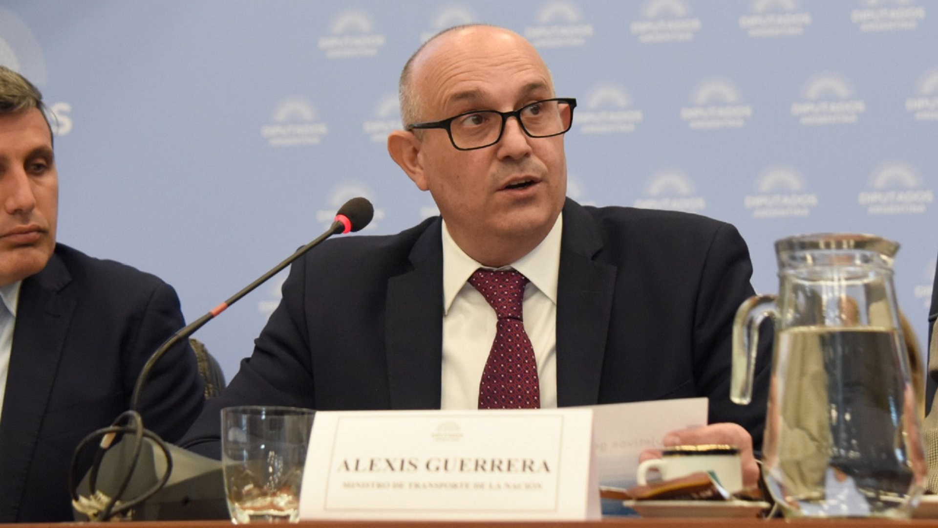 Alexis Guerrera, ministro de Transporte