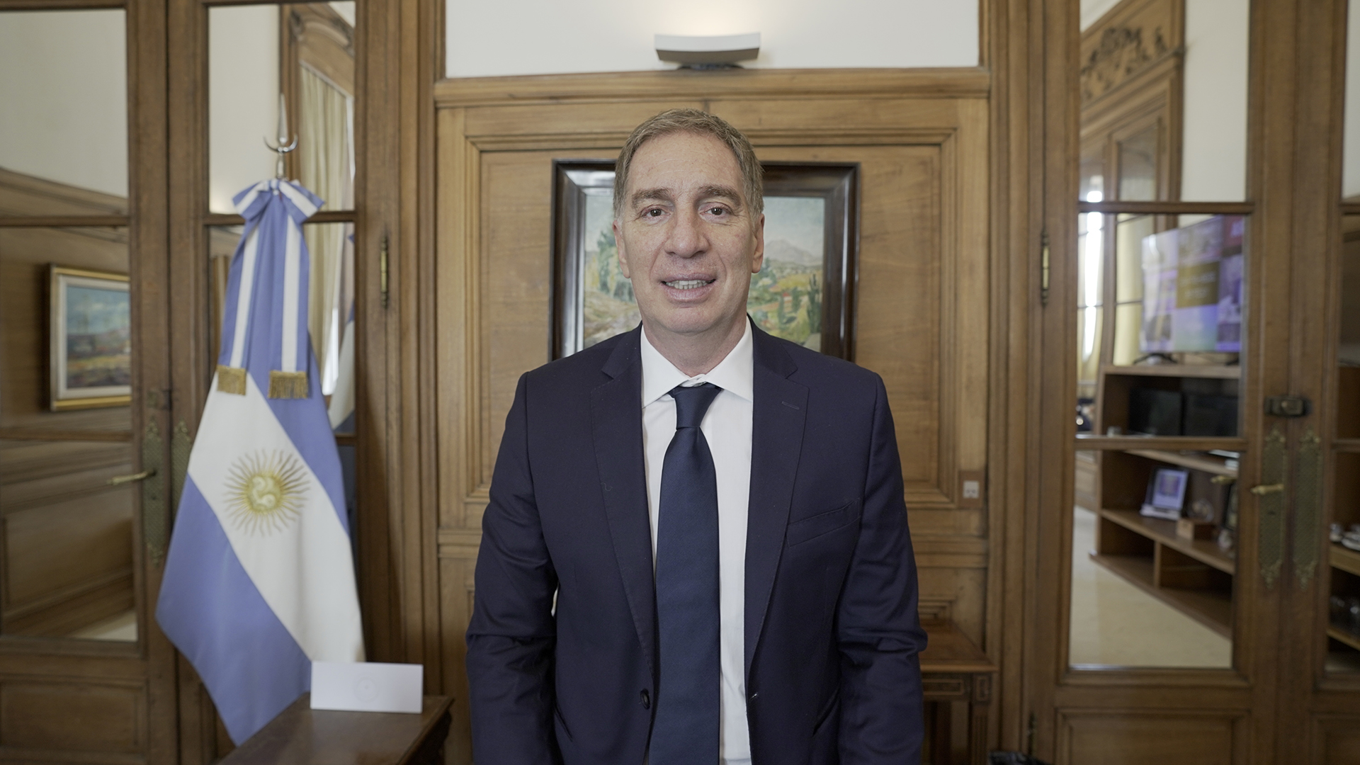Diego Santilli presentará su primer informe de gestión en el Senado el 25 de noviembre