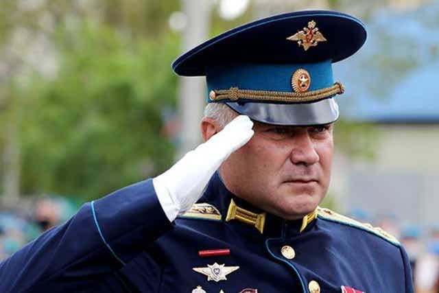 El general del ejército de Rusia Andrei Sukhovetsky, el primero en ser eliminado por las fuerzas ucranianas durante la invasión rusa a su territorio (TASS)