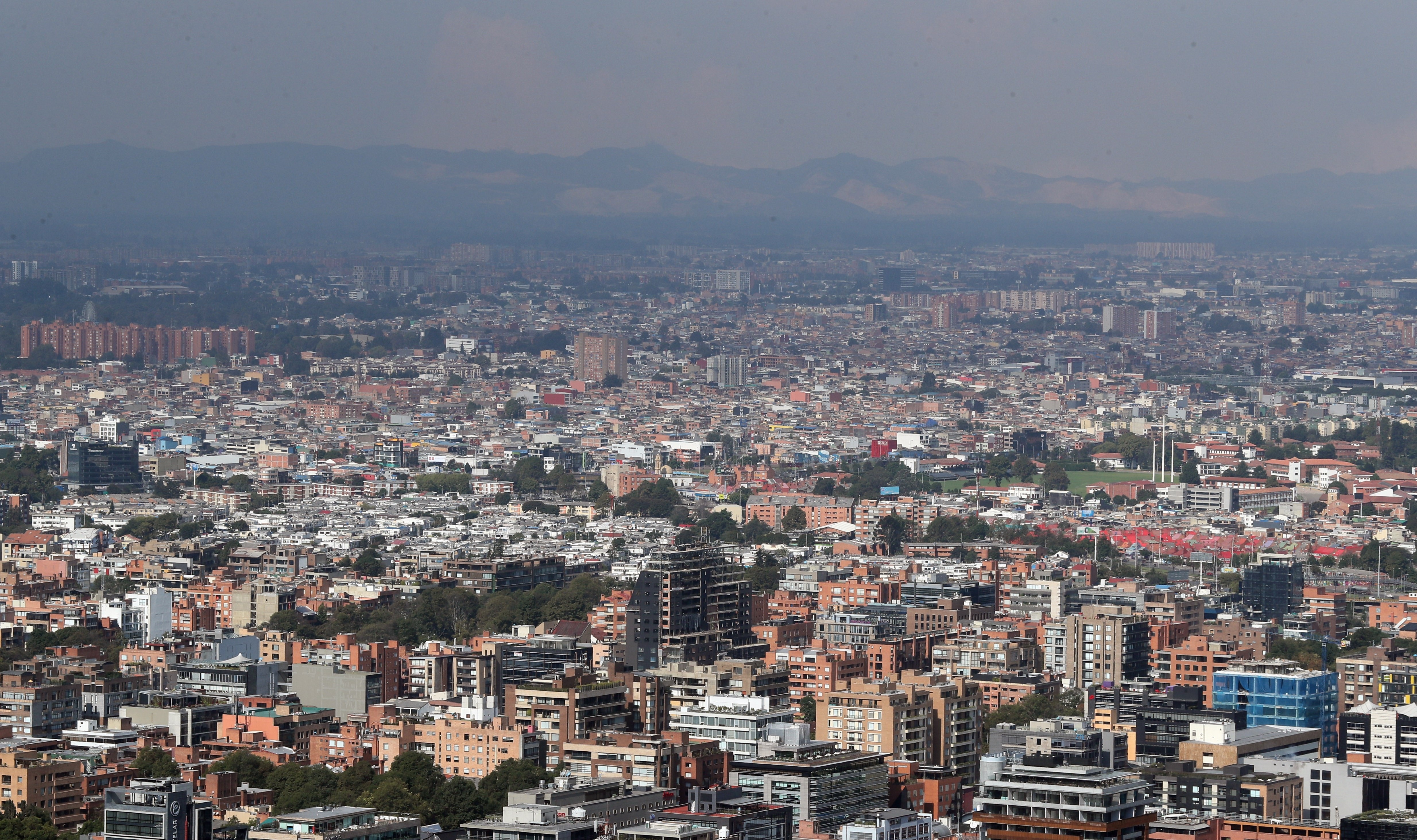 Panorámica de la ciudad de Bogotá (Colombia), el 16 de Febrero de 2019. EFE/MAURICIO DUEÑAS CASTAÑEDA/Archivo
