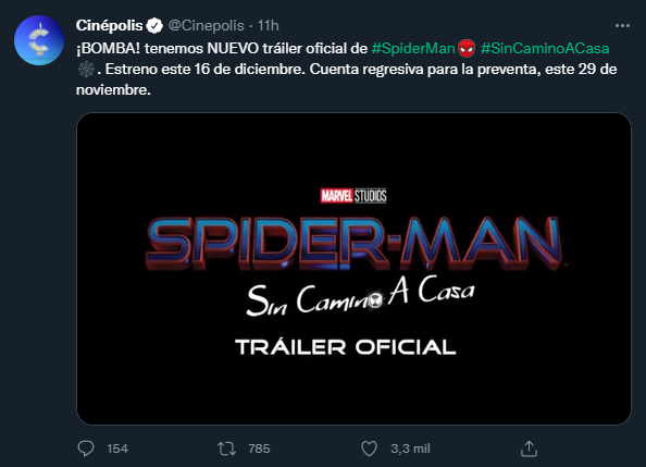 Spider-Man: No Way Home”: cuándo saldrá la preventa de boletos para la  película en México - Infobae