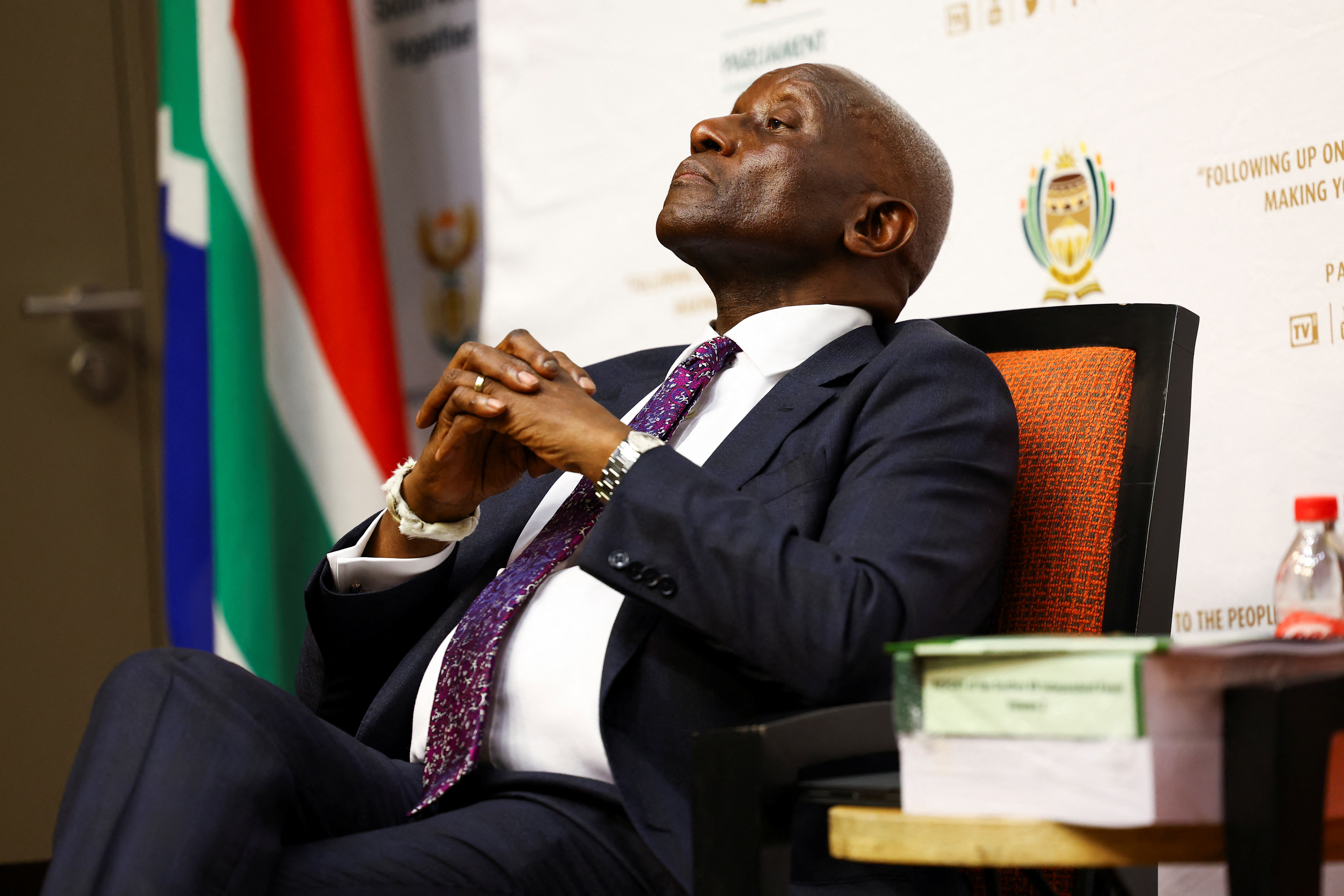 El ex presidente del Tribunal Supremo de Sudáfrica, Sandile Ngcobo (REUTERS/Esa Alexander)