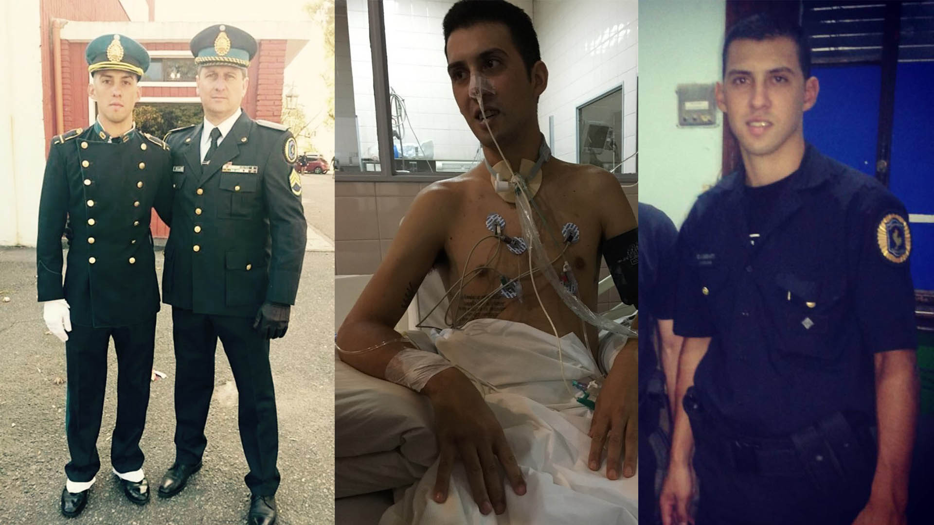 Carlos Bienati tiene 29 años, vive en Polvorines y es agente de la Policía Federal: en 2016 tuvo un accidente vial que lo dejó en silla de ruedas