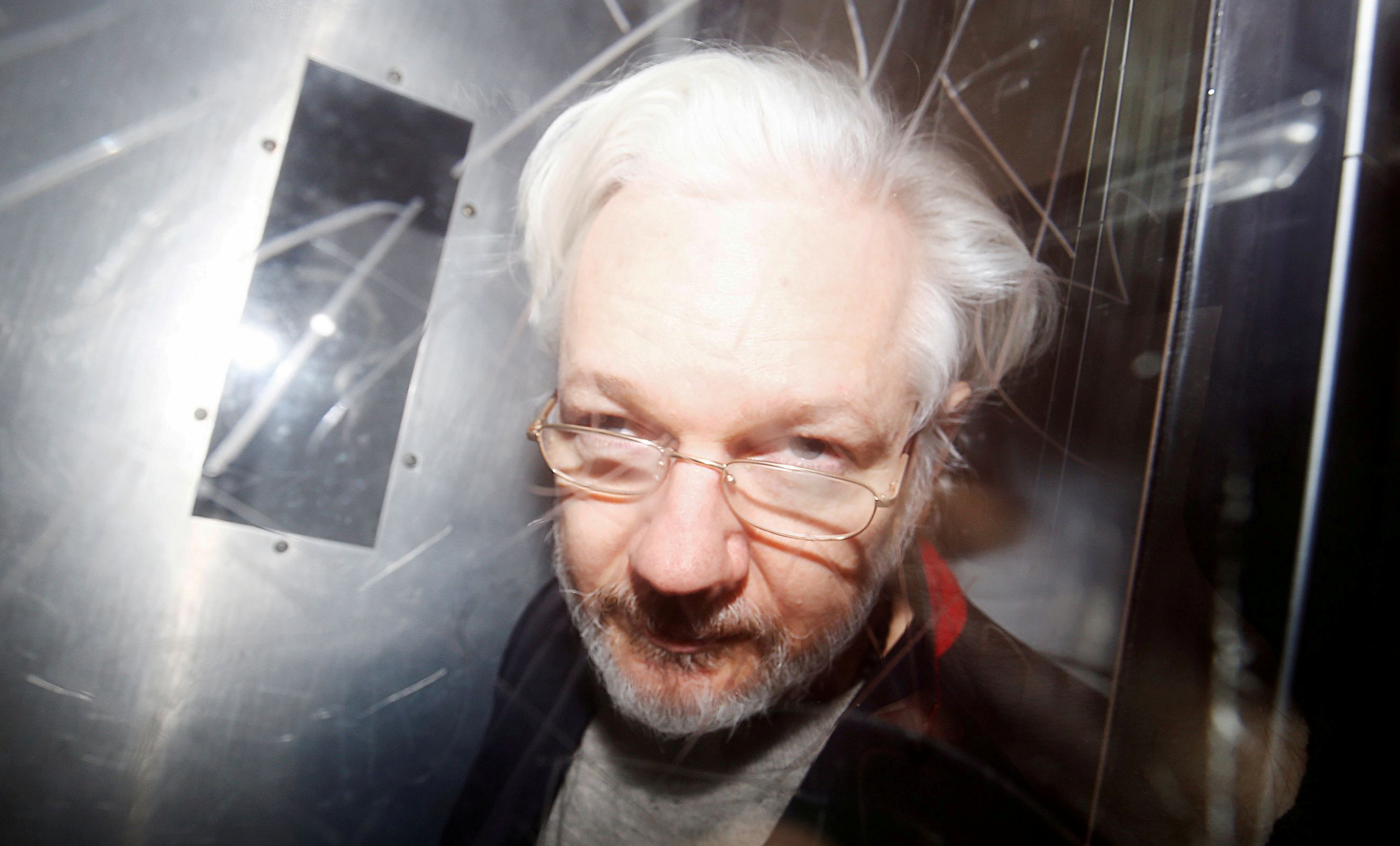 Assange en una foto de enero de 2020. (REUTERS/Henry Nicholls/archivo)