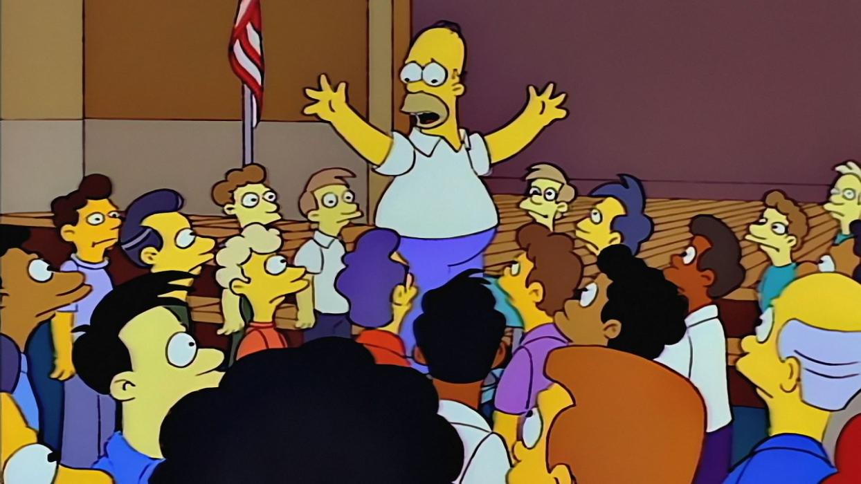 Los Simpson - Última salida a Springfield (temporada 4). (foto: Fuentes con Calle)