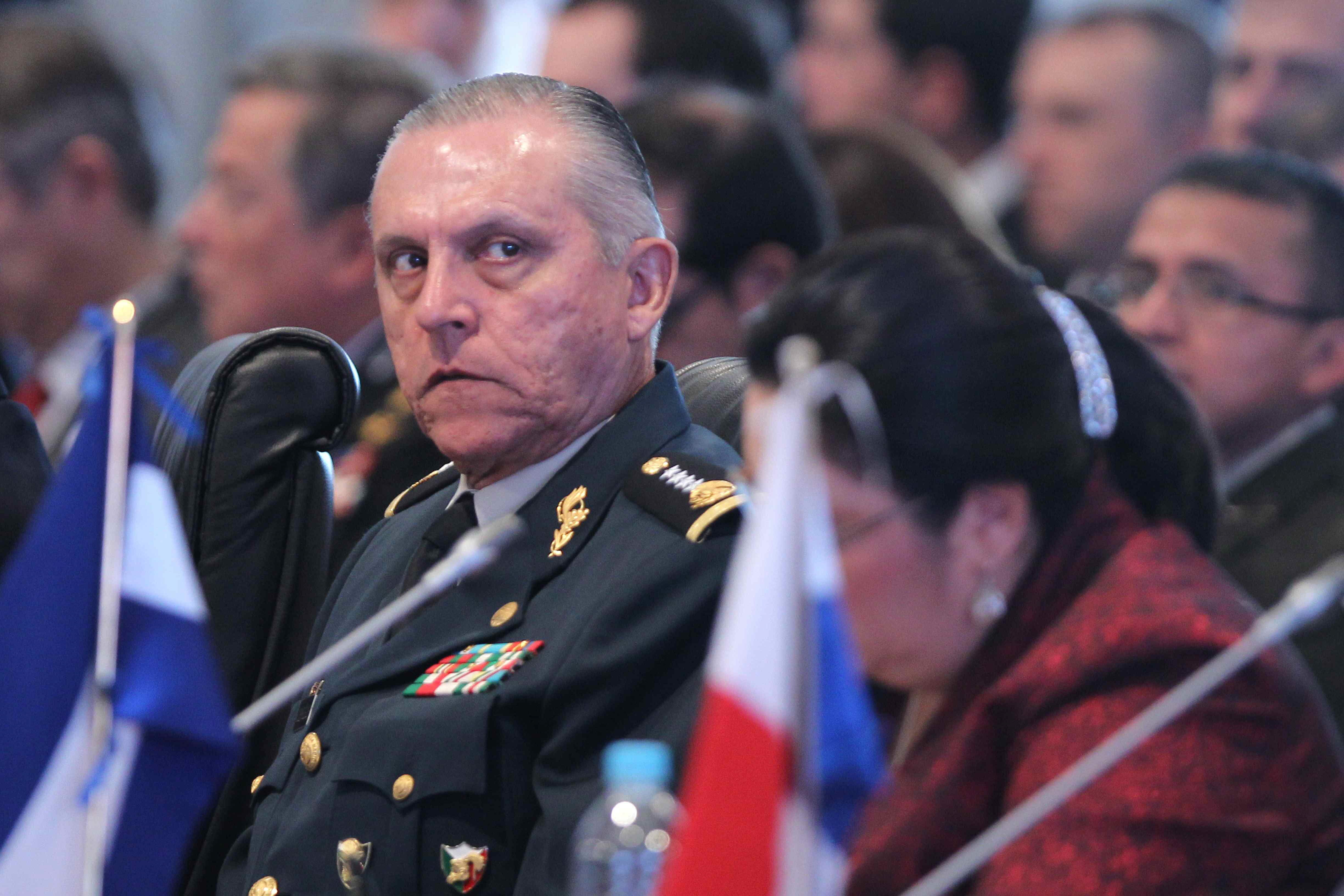 El exsecretario de Defensa de México, General Salvador Cienfuegos Zepeda. (Foto) EFE/Paolo Aguilar/Archivo
 