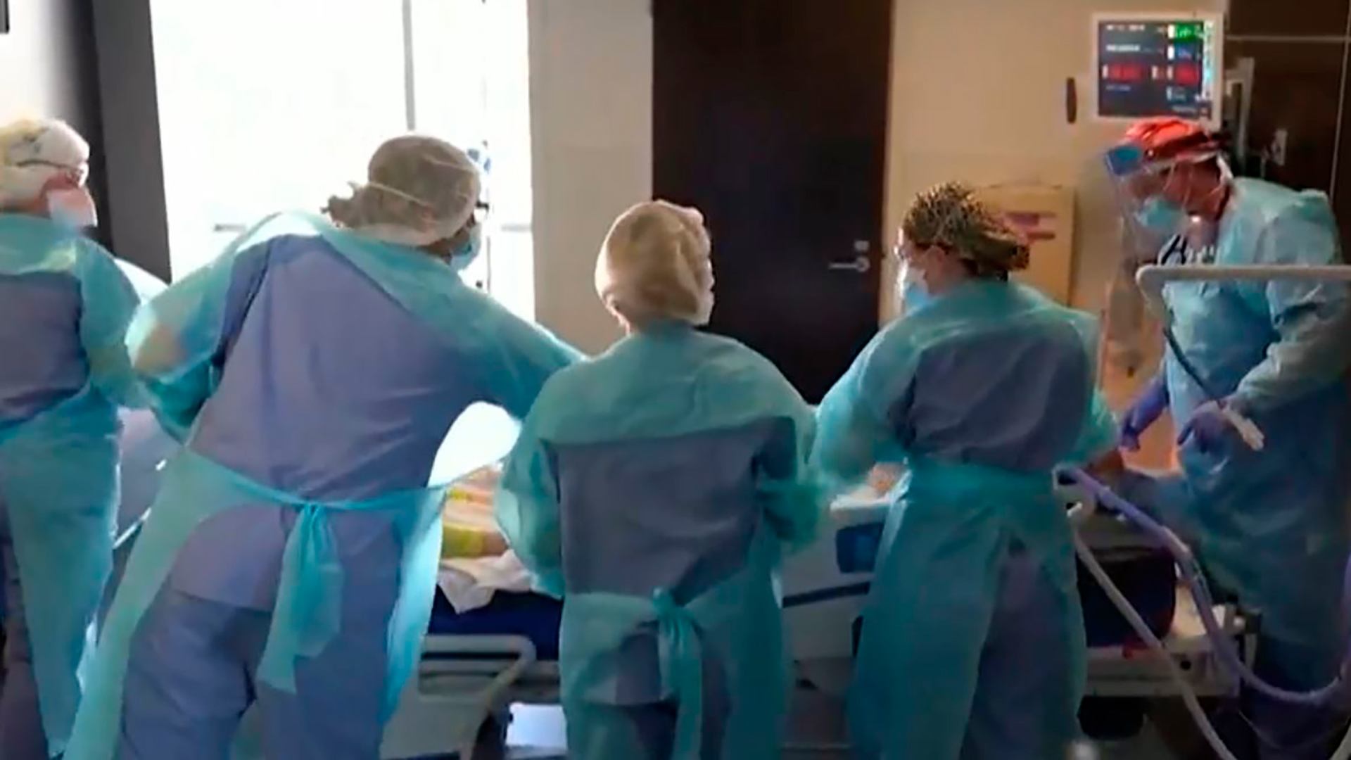 Un análisis realizado al cordón umbilical mostró que la niña había nacido con anticuerpos del covid-19 (Captura de video/NBC)