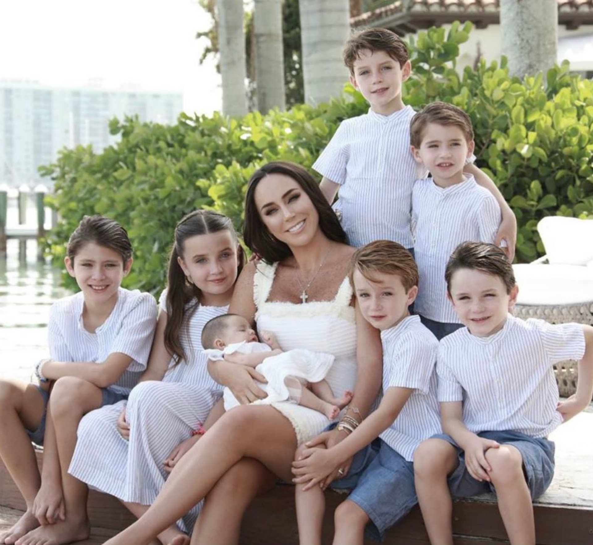 Inés Gómez Mont tuvo cuatro hijos con Javier Díaz (Instagram)