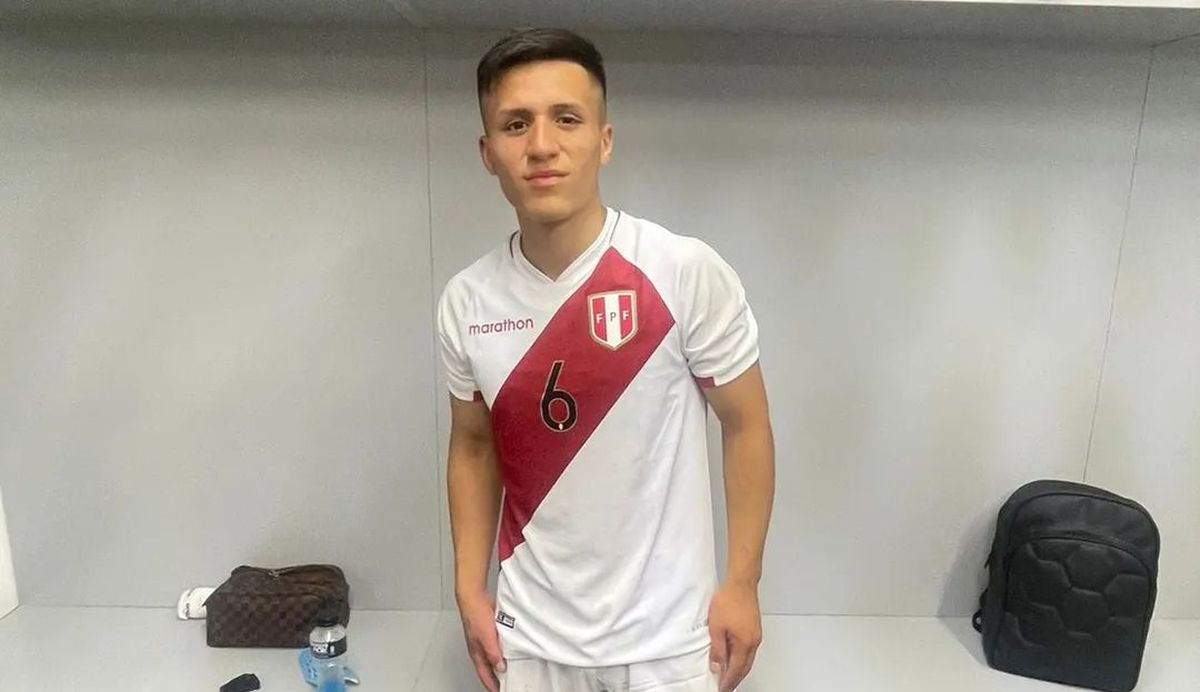 Catriel Ceballos, jugador de Racing, habló sobre su experiencia en la sub-20 de Perú