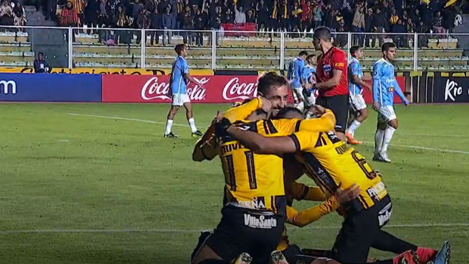 Gol de Enrique Triverio tras gran combinación que sorprendió a Sporting Cristal vs The Strongest en Copa Libertadores