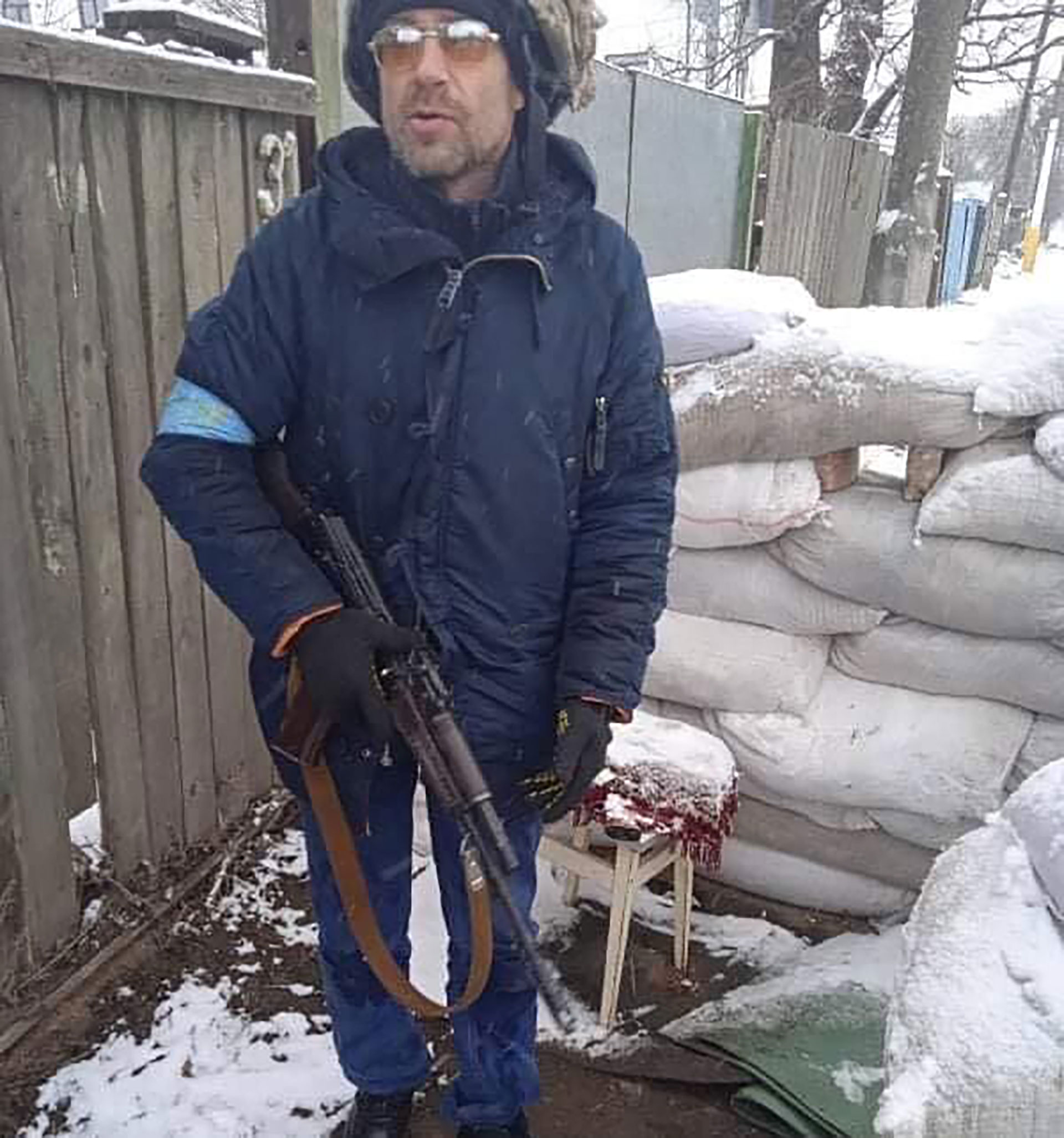 Ivan Skyba, de 43 años, el fusilado que vivió
