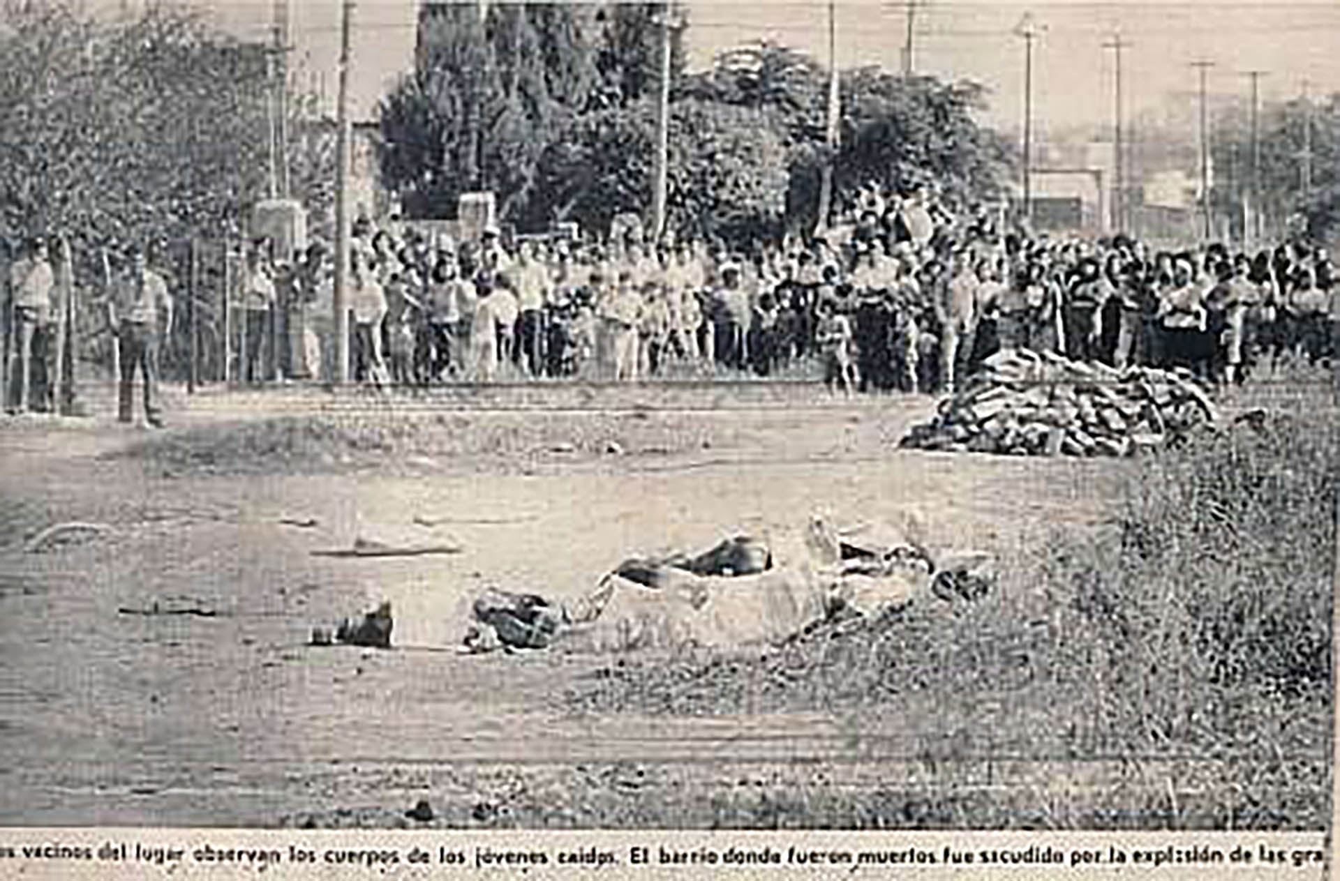 Las víctimas fueron Héctor Lencina, Héctor Flores, Aníbal Benítez, Germán Gómez, los hermanos Eduardo y Alfredo Díaz, Gladys Martínez y Rubén “Cacho” Maguna