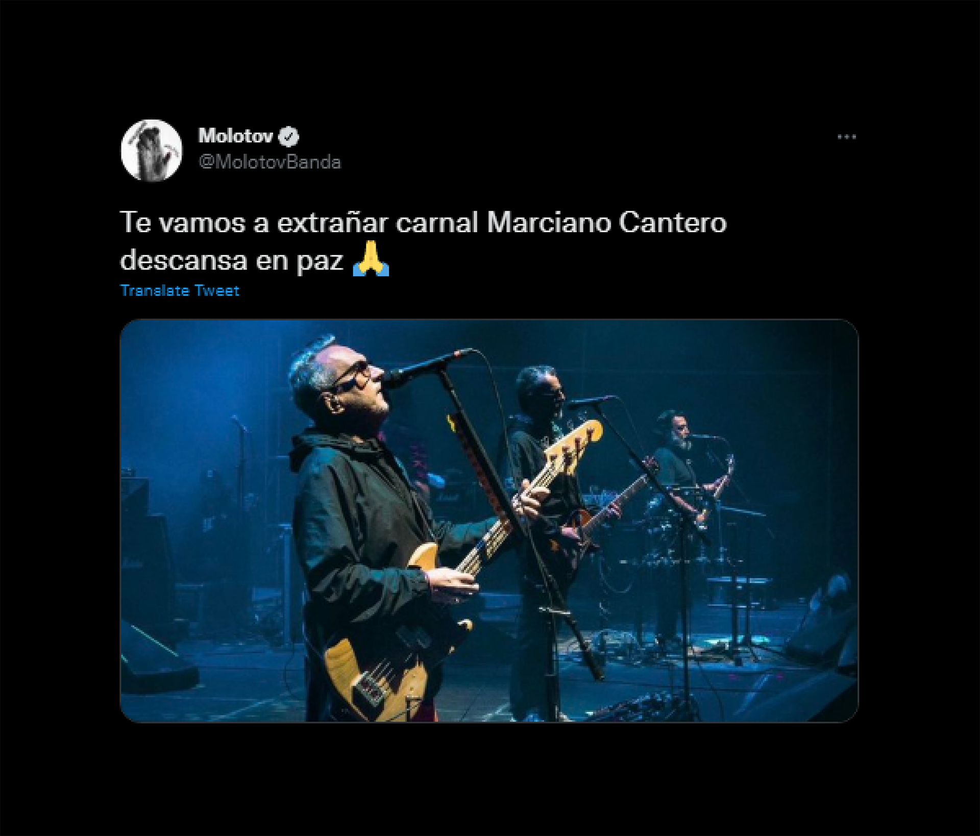 Murió Marciano Cantero: “Mucha tristeza y pena”, los mensajes de despedida  al músico en las redes sociales - Infobae