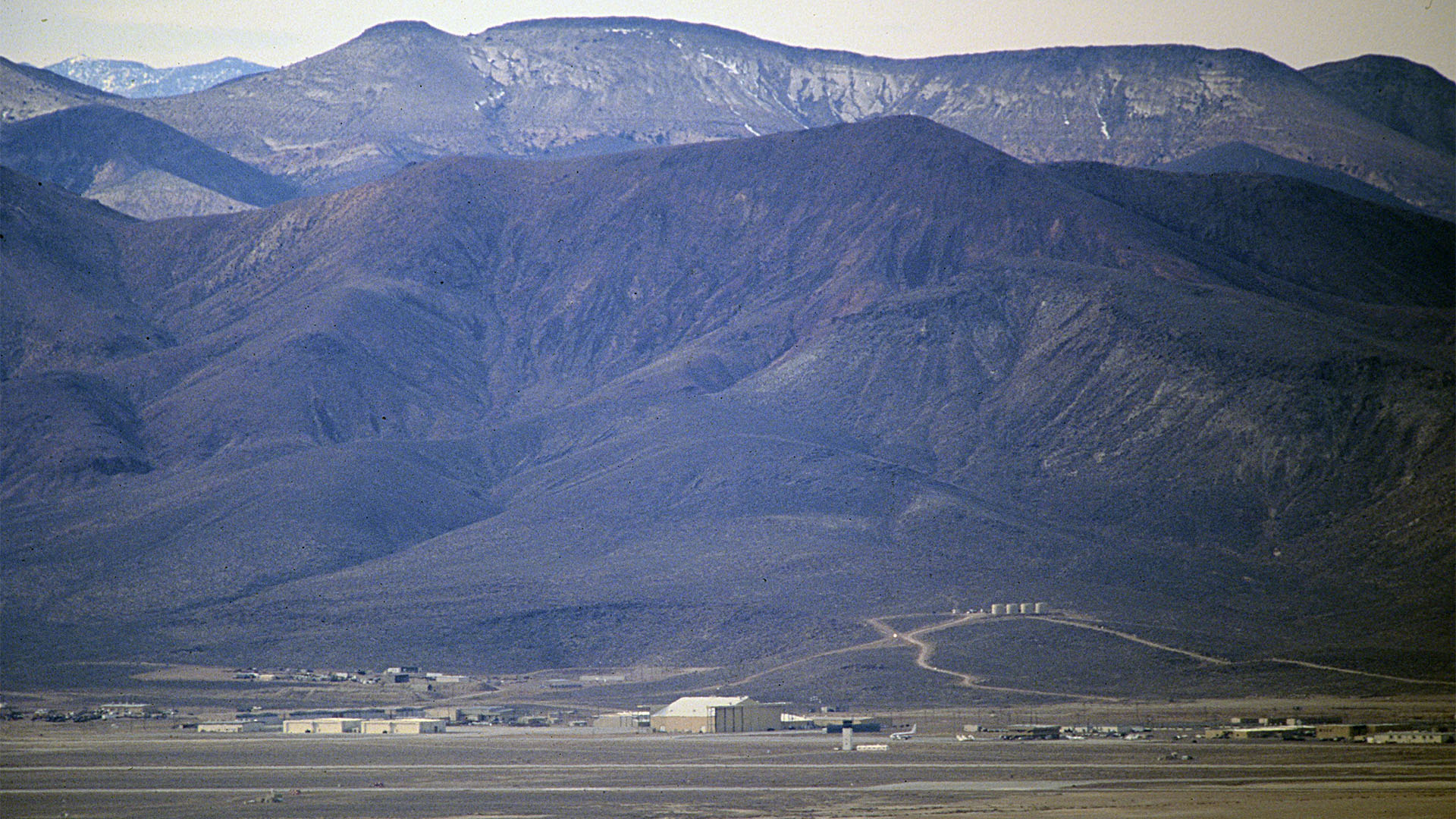 Aeropuerto Homey Airport o Groom Lake, en la base militar secreta al norte de Las Vegas