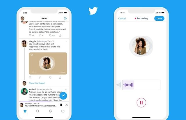 Twitter, que ya tenía disponible los tuits de audio, ahora sumó esta herramienta en los DM