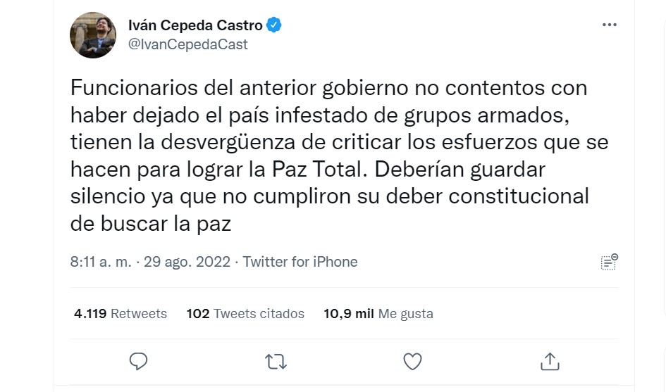 Cepeda / Twitter