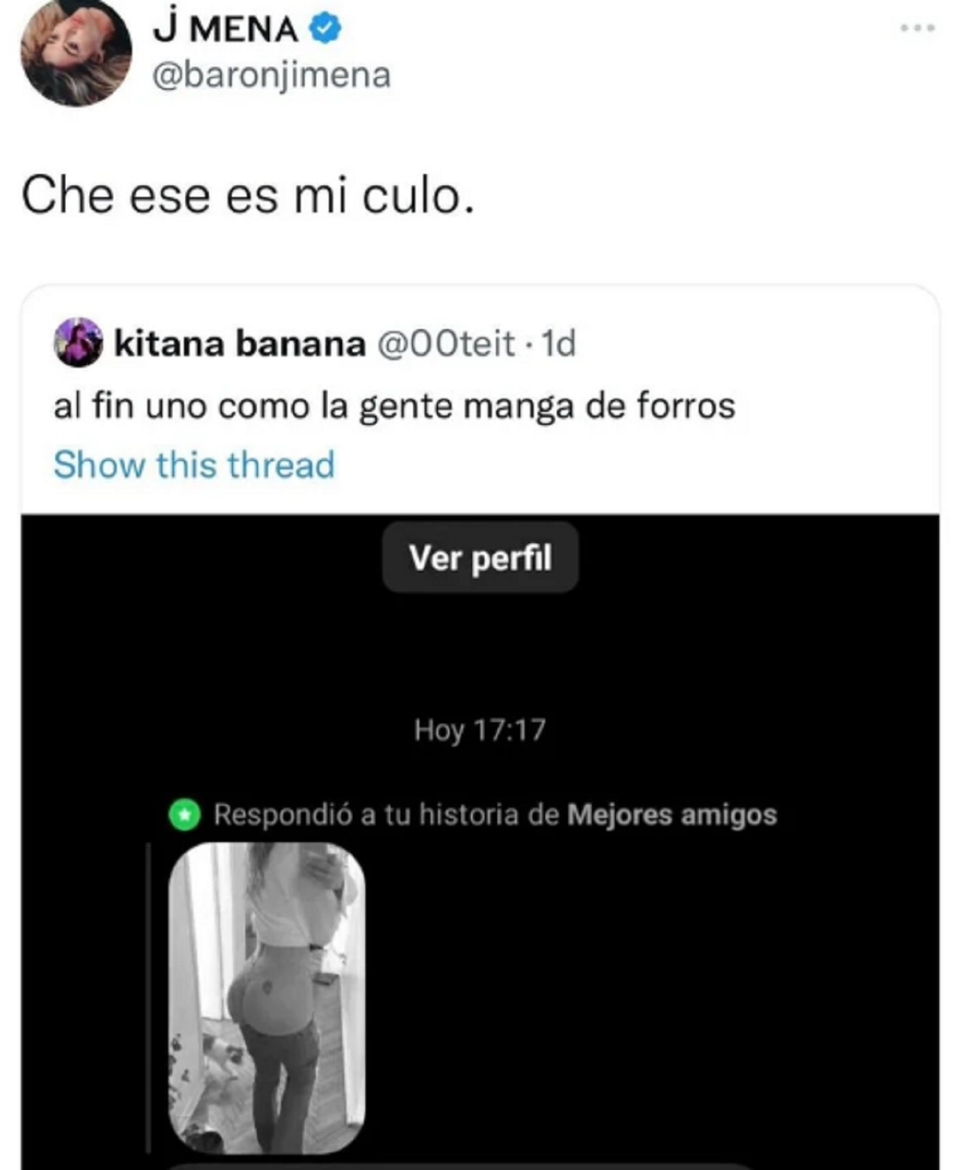 La reacción de Jimena Barón al ver una foto suya casi desnuda en una charla  viral - Infobae
