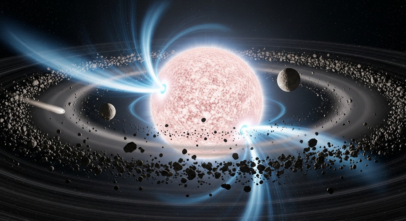Los astr&oacute;nomos investigan las enanas blancas: qu&eacute; son y c&oacute;mo devoran restos de planetas a su alrededor