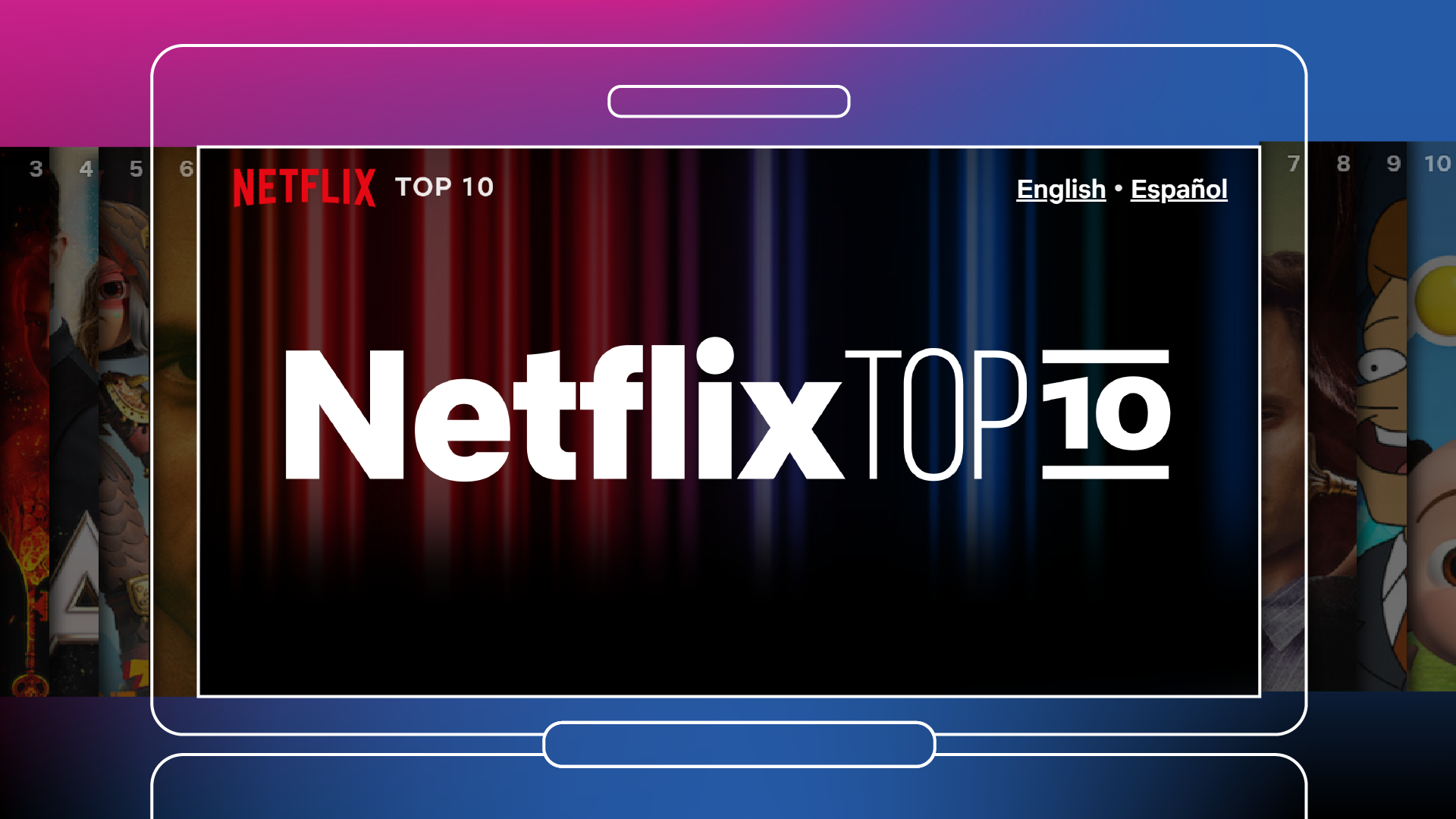 Top 10 de Netflix. (foto: CompiTech)