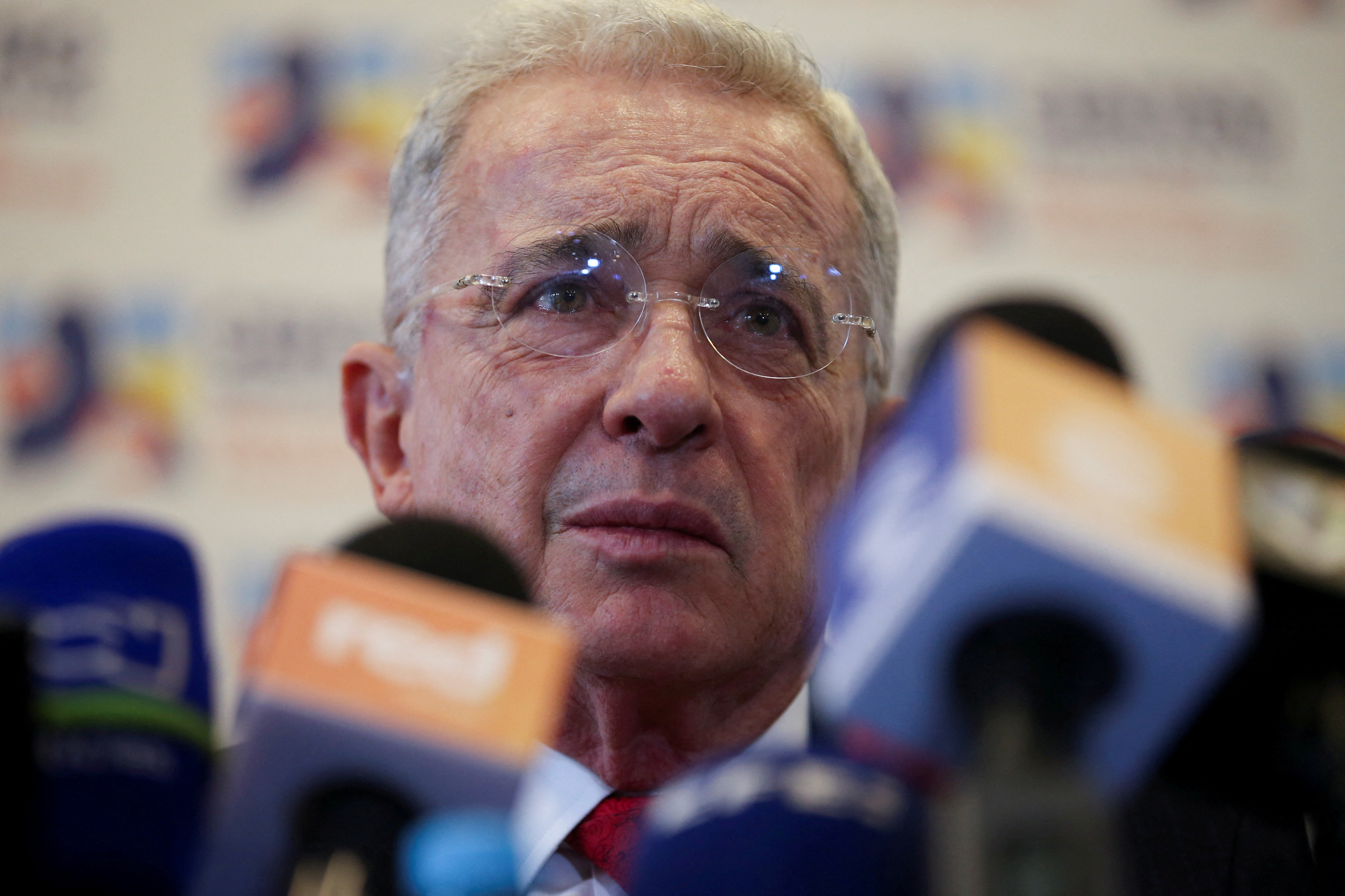 Álvaro Uribe. REUTERS/Luisa Gonzalez/File Photo