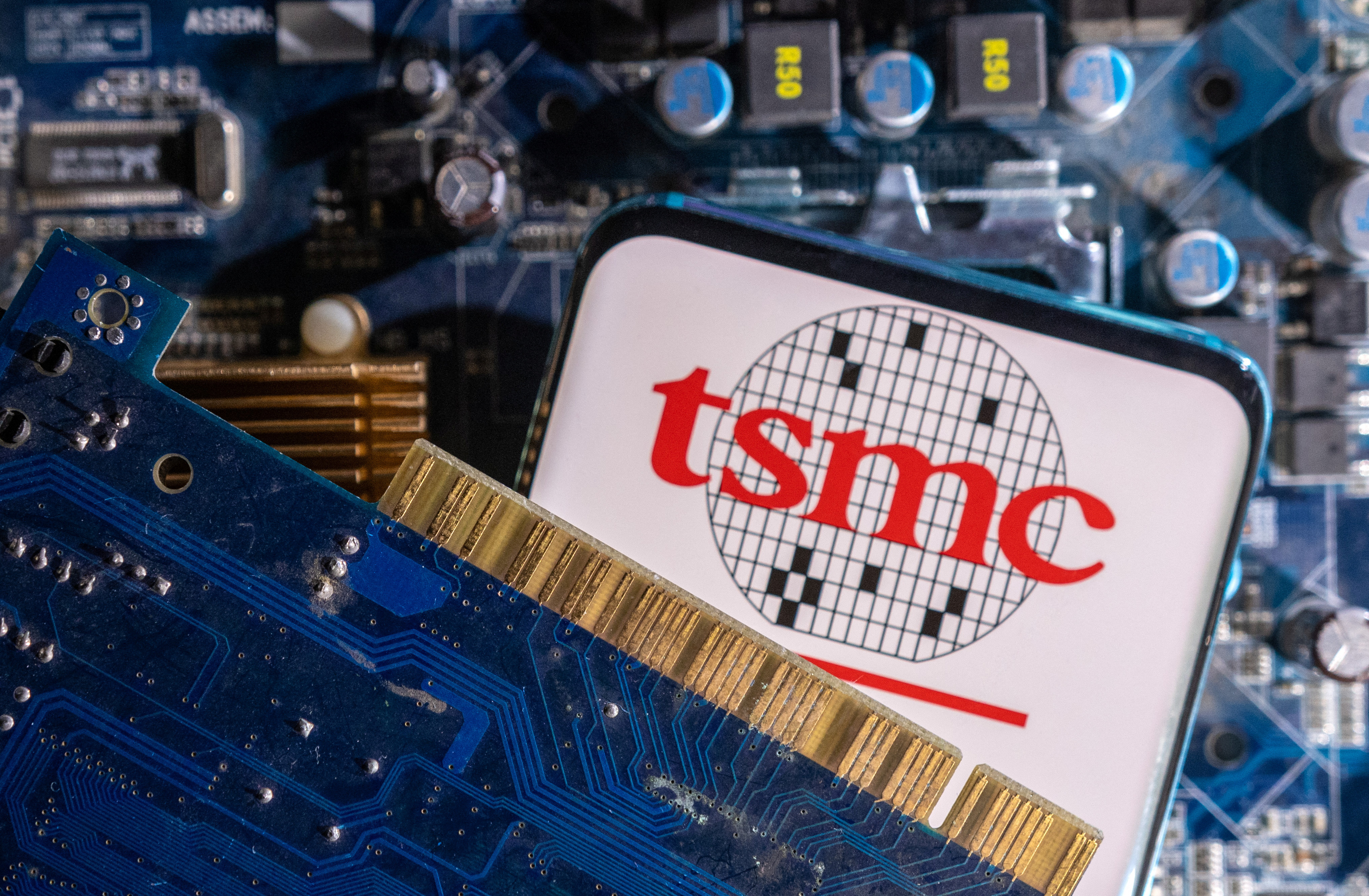 The multinational Taiwan Semiconductor Manufacturing Corporation (TSMC) is the most valuable semiconductor company in the world (REUTERS/Dado Ruvic/Illustration)