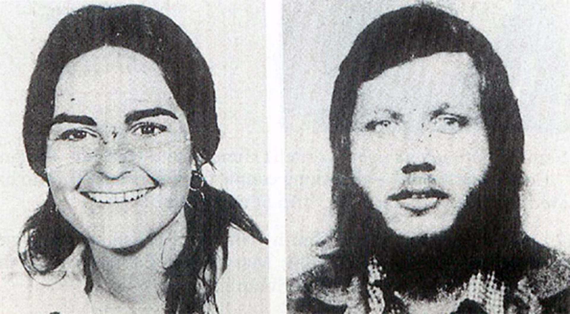 Connie Bronzich y Laurent Carriere, dos de sus víctimas. Archivo AP