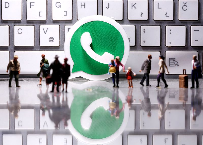 Logo de Whatsapp en esta imagen ilustrativa (Foto: REUTERS/Dado Ruvi)