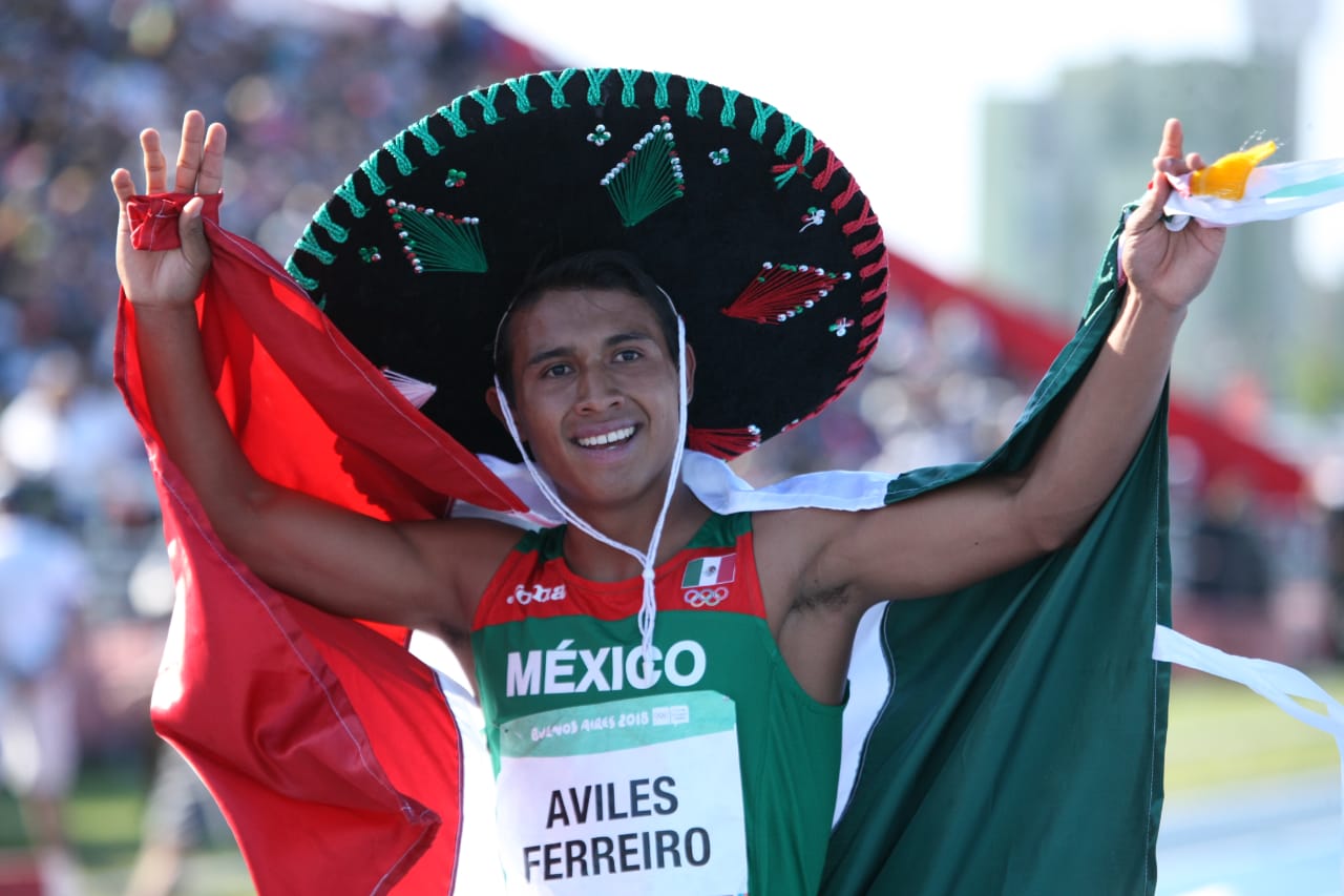 Luis Avilés buscará subir al pódium el próximo 21 de agosto en el Mundial de Atletismo. (Foto: Twitter/@webcamsdemexico)