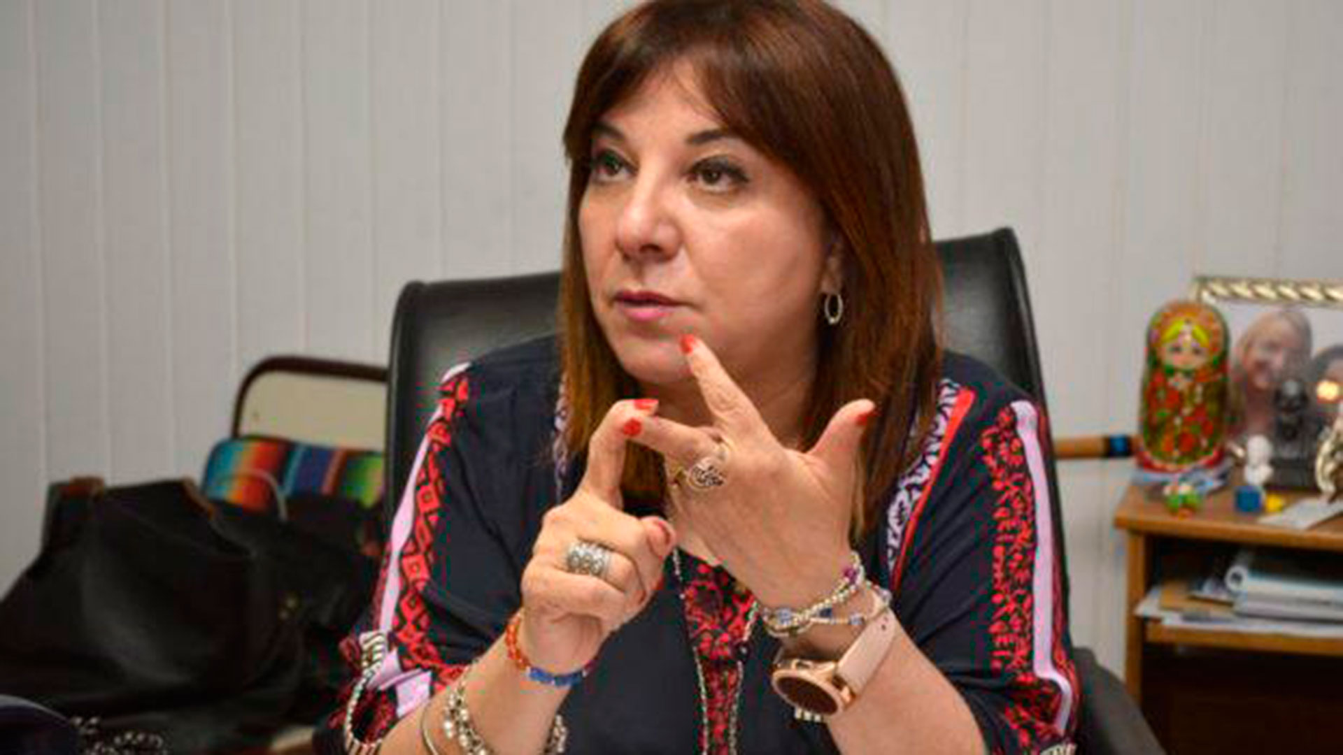 María Cecilia Velázquez, presidenta del CPE de Santa Cruz. 