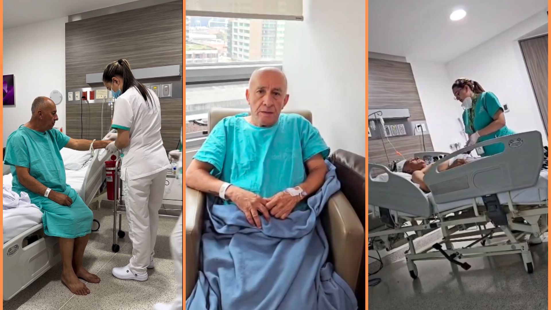 Oswaldo, de Los Montañeros, fue hospitalizado: “Estoy débil” - Infobae
