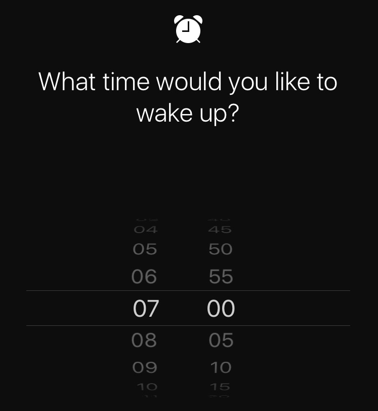 Puede establecer su propia hora de dormir. Foto: Apple