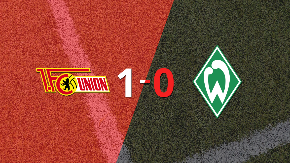 Unión Berlín venció por la mínima a Werder Bremen