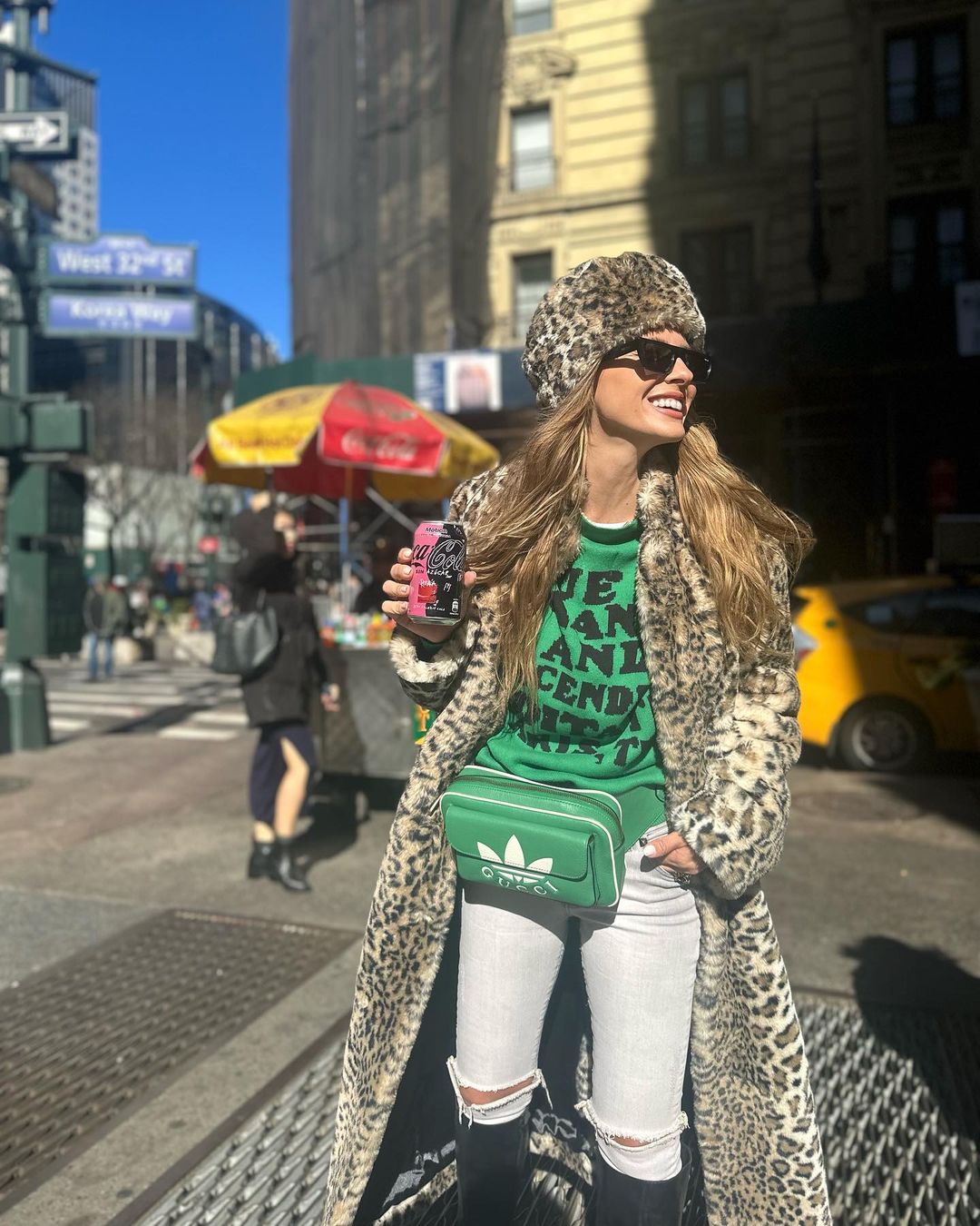 La China Suárez viajó a Nueva York con su mamá