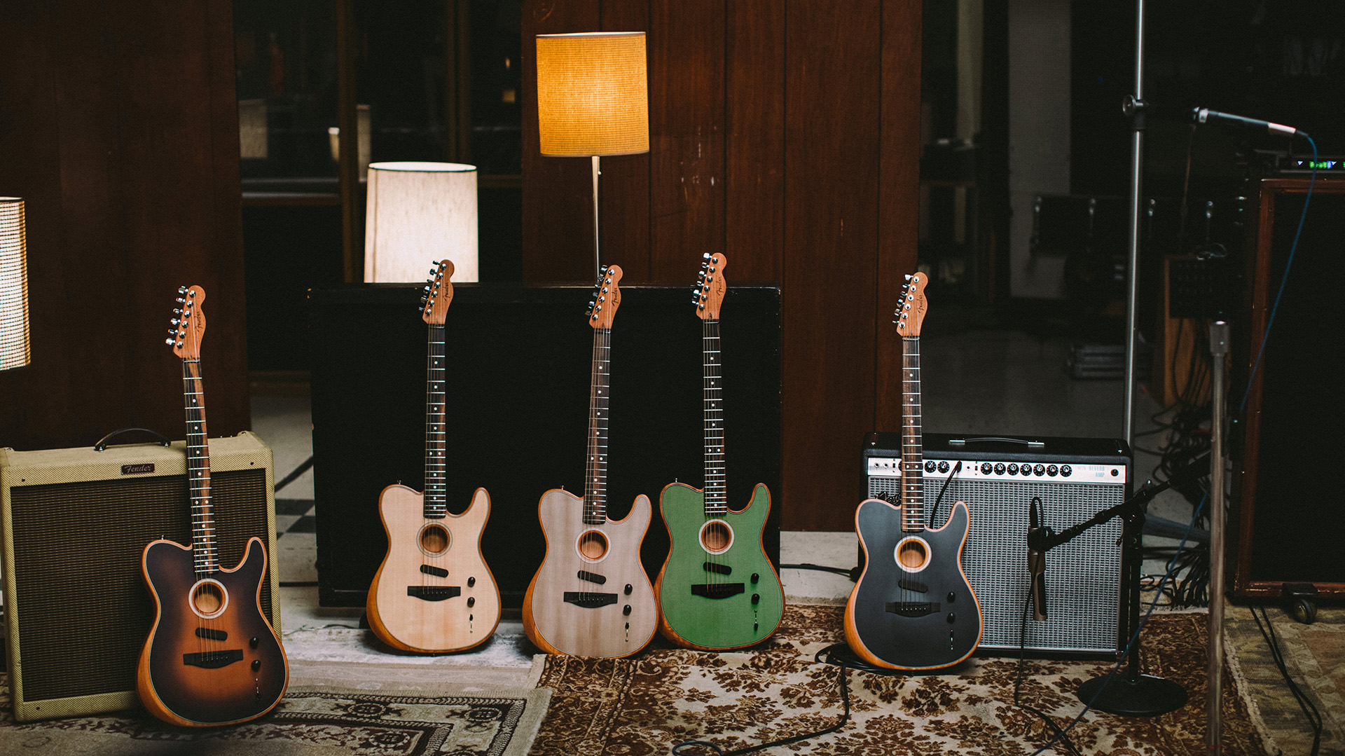 Algunos modelos de Fender