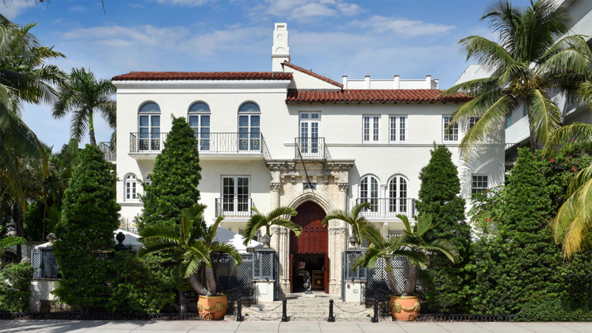 The Villa Casa Casuarina, antigua mansión del diseñador de moda Gianni Versace. 