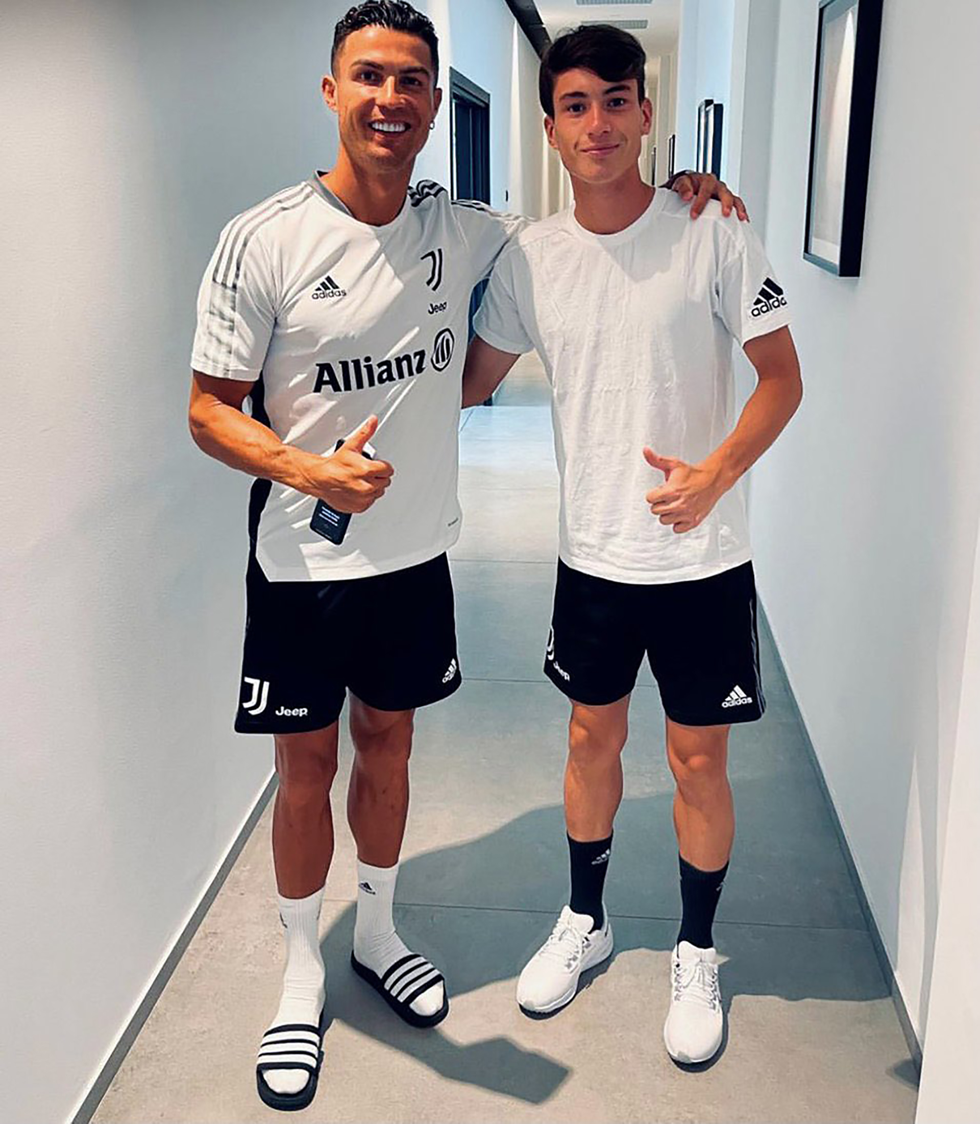 Cristiano Ronaldo y Matías Soule (@matiassoule11)