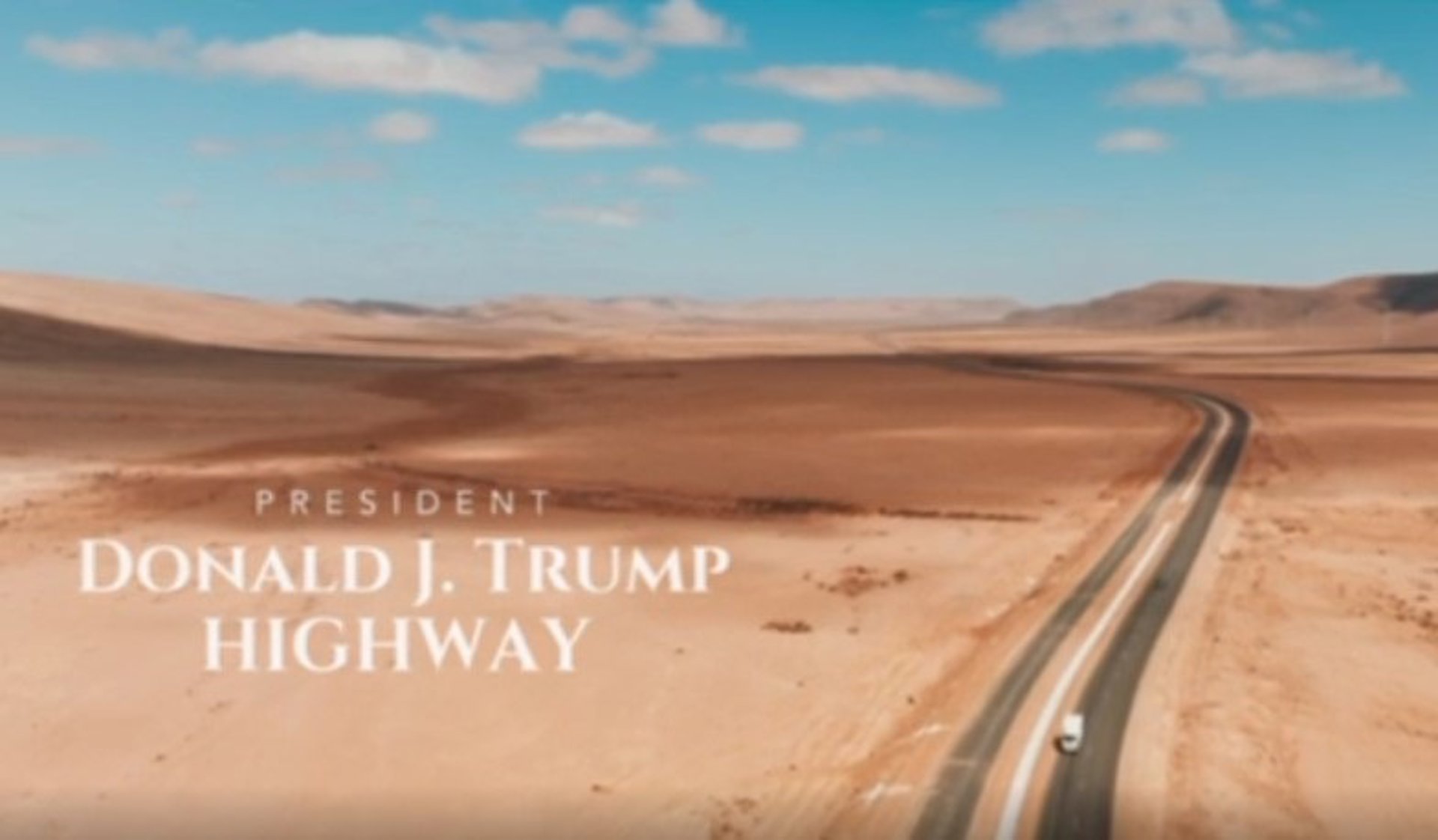 Trump anunci&oacute; la construcci&oacute;n de una autopista que conectar&aacute; Marruecos con el S&aacute;hara Occidental y llevar&aacute; su nombre
