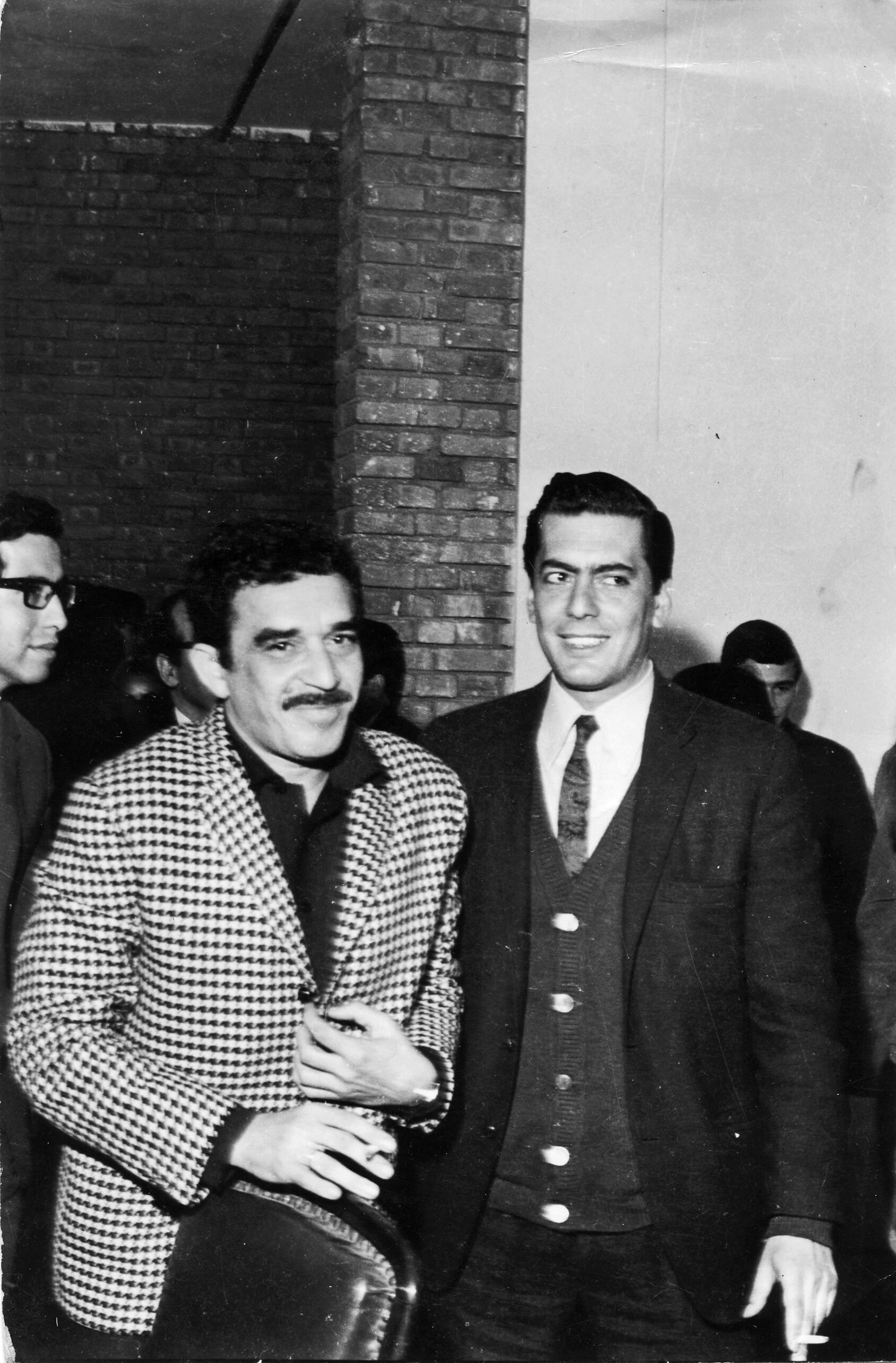Gabriel García Márquez y Mario Vargas Llosa en Lima, 7 de septiembre de 1967