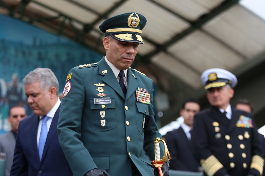 El general Eduardo Zapateiro anunció su retiro: “Me despediré del pueblo colombiano”