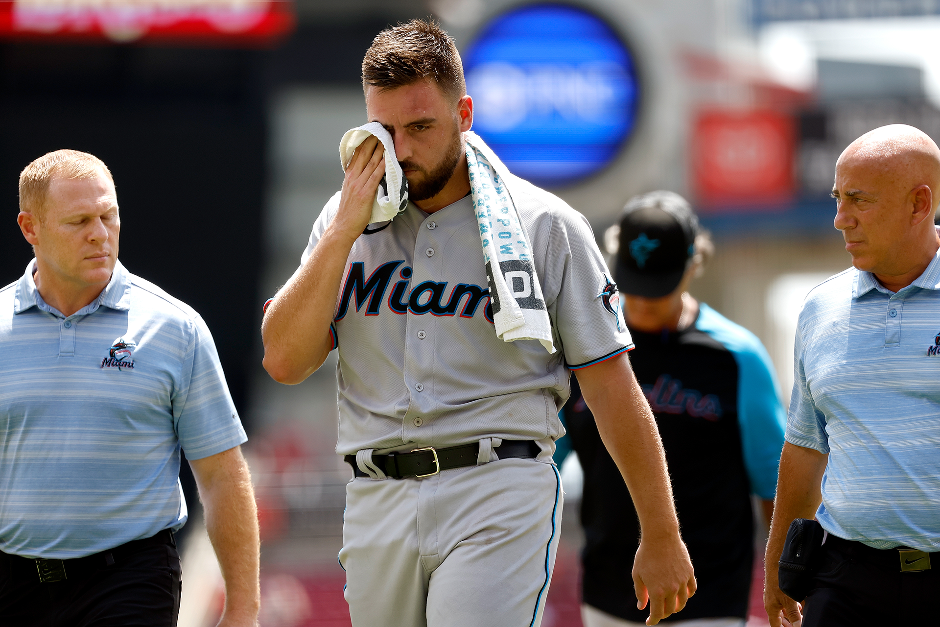 Quedé un poco inconsciente”: el espeluznante pelotazo en el rostro que  recibió un jugador de la MLB - Infobae