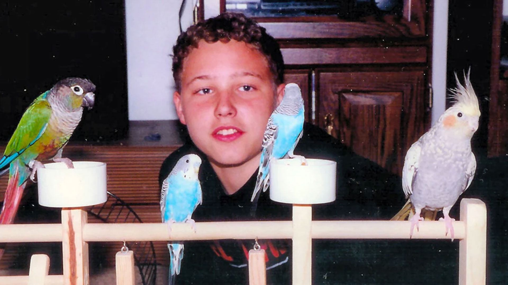 Joshua Phillips cuando tenía 14 años en 1988, el mismo año en que mató a su vecina de 8 años (AP)