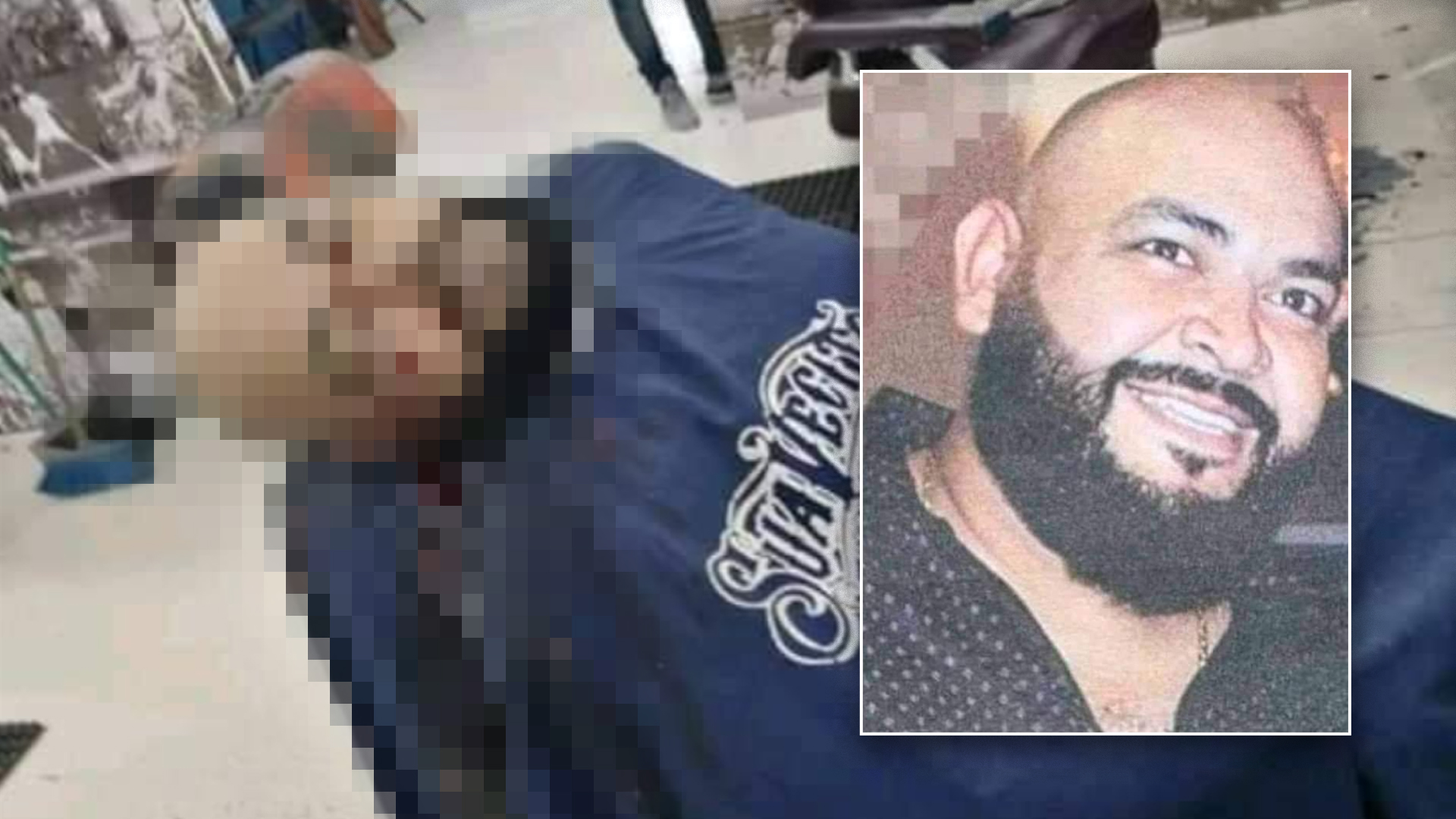 Edgar Alonso Villegas Sarrazin, "El H", fue ejecutado al interior de una barbería en Sonora (Foto: Twitter/ LPueblo2)