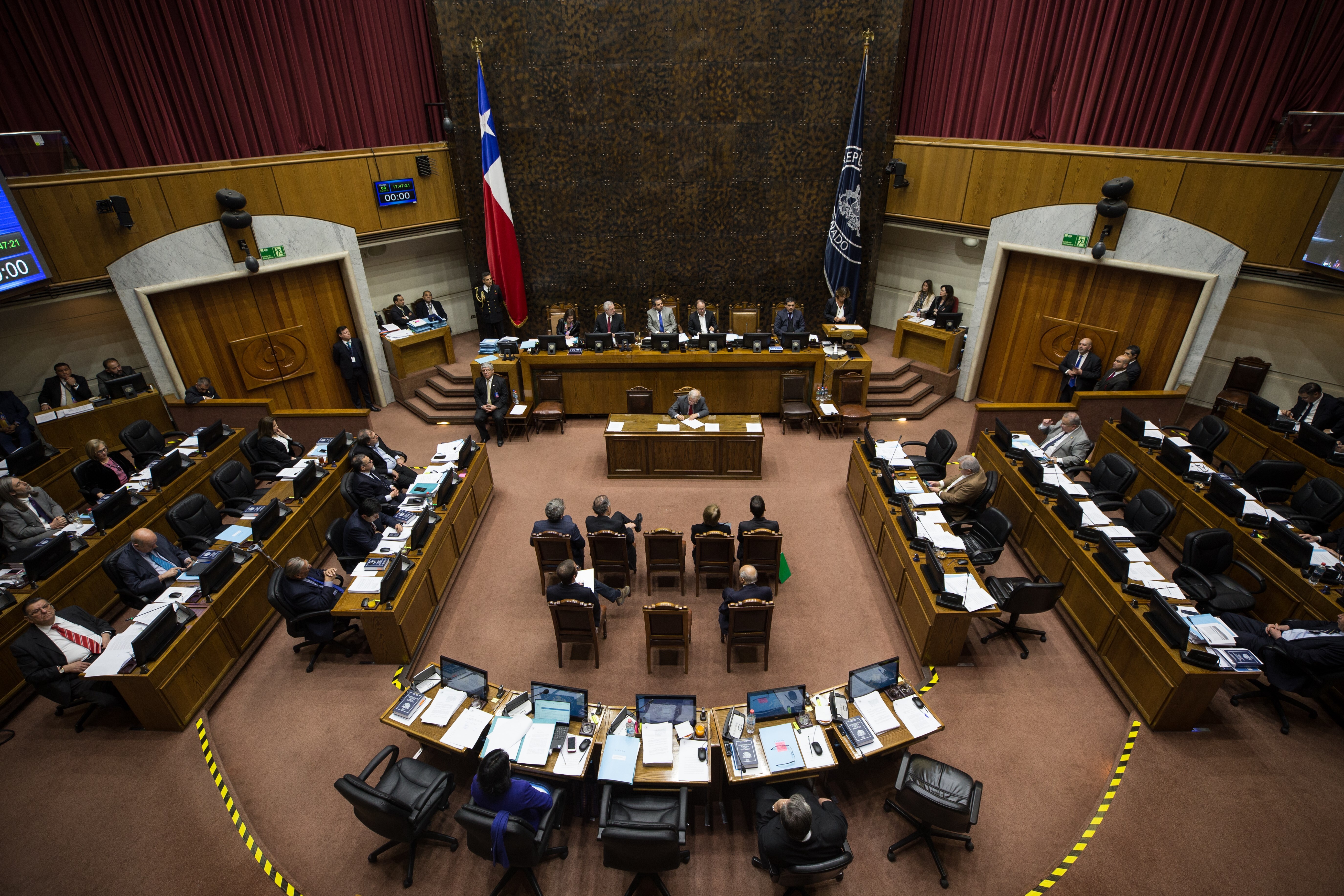 El Senado de Chile ratificó la extensión por otros quince días más del estado de emergencia
