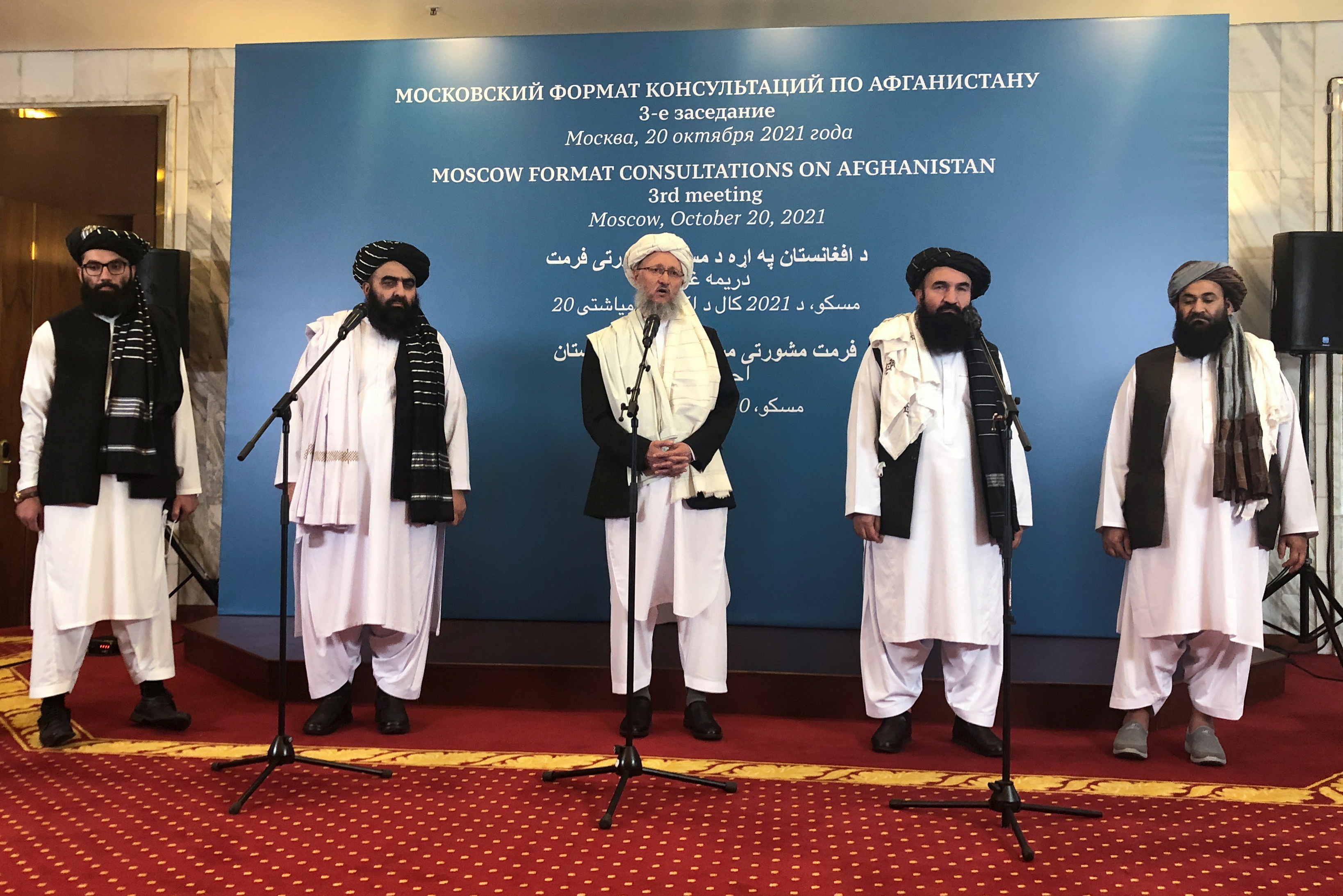 El Kremlin le abre las puertas a los talibanes: Rusia acreditó al primer diplomático del régimen afgano