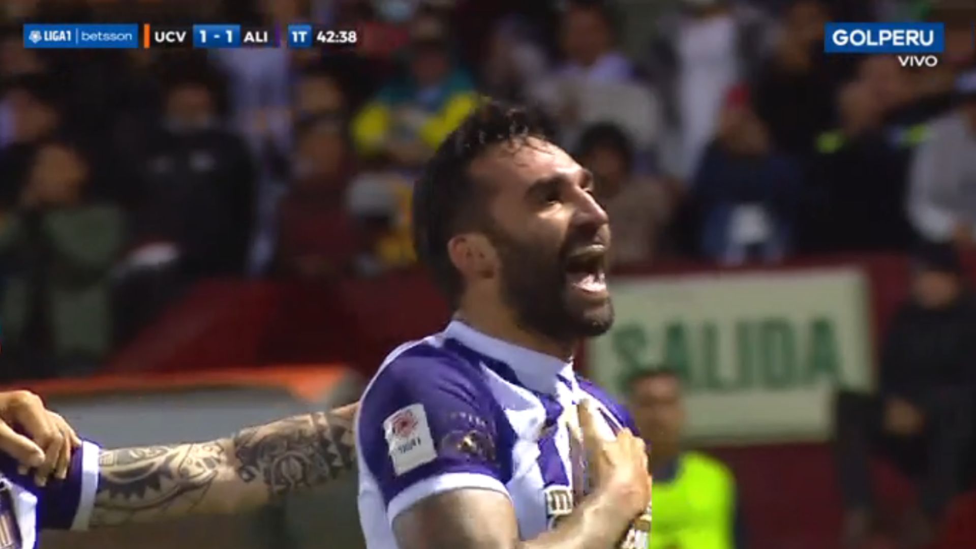Gol de Pablo Míguez para 1-1 de Alianza Lima vs César Vallejo por Liga 1 