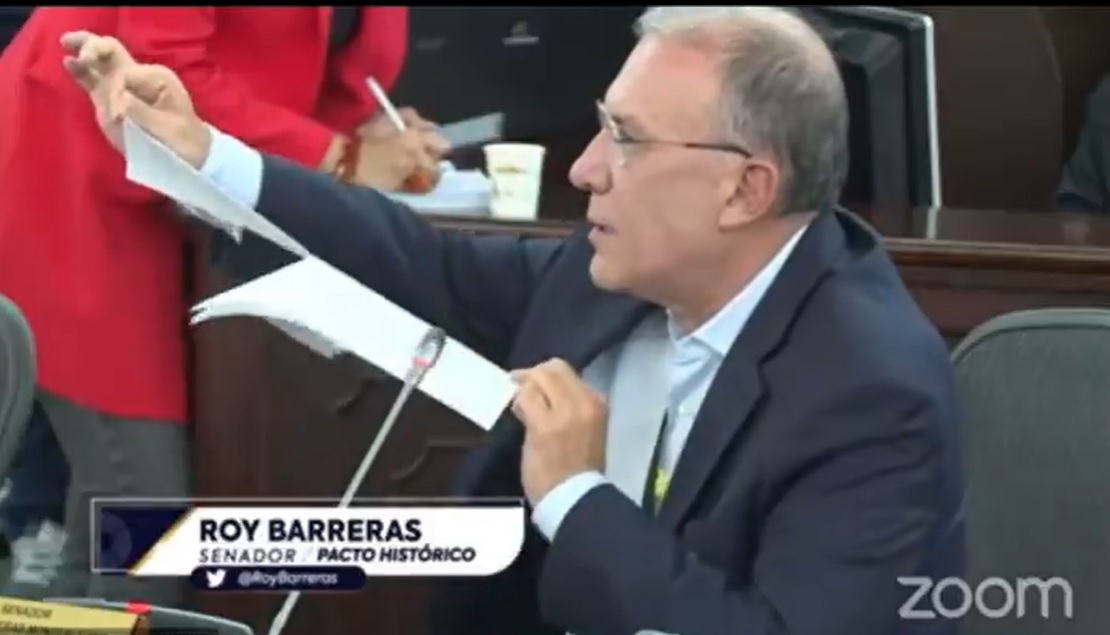 Roy Barreras le pidió al Gobierno retirar el proyecto de reforma política con dramático gesto: “Sin lista cerrada no vale la pena”
