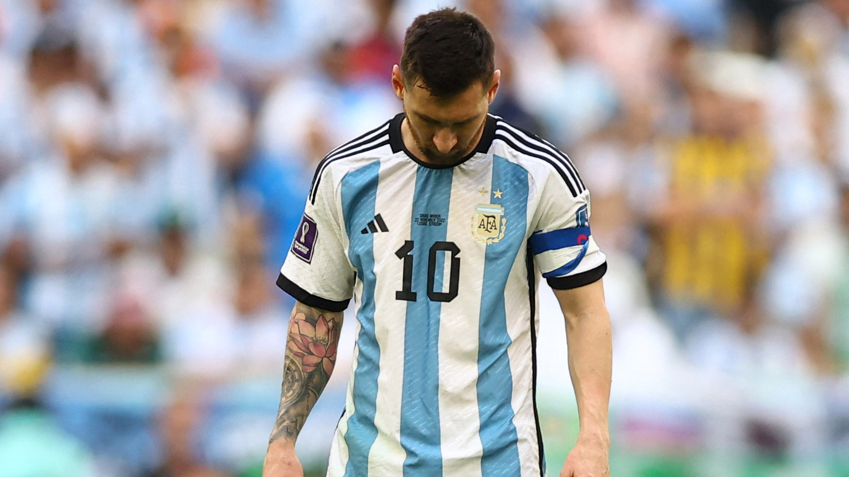 Derrota argentina en el debut de la Copa del Mundo (REUTERS/Hannah Mckay)