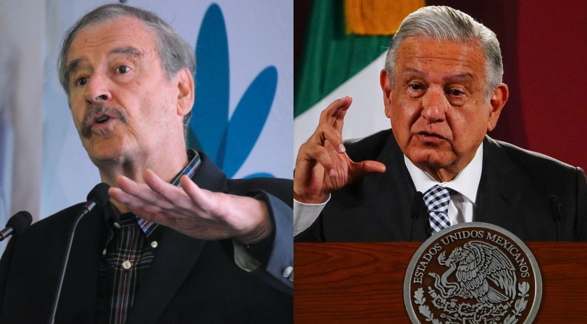 Vicente Fox advirtió a López Obrador que no se meta con las iglesias ni con sus dirigentes, pues se trata de terrenos "peligrosos" (Foto: Cuartoscuro)