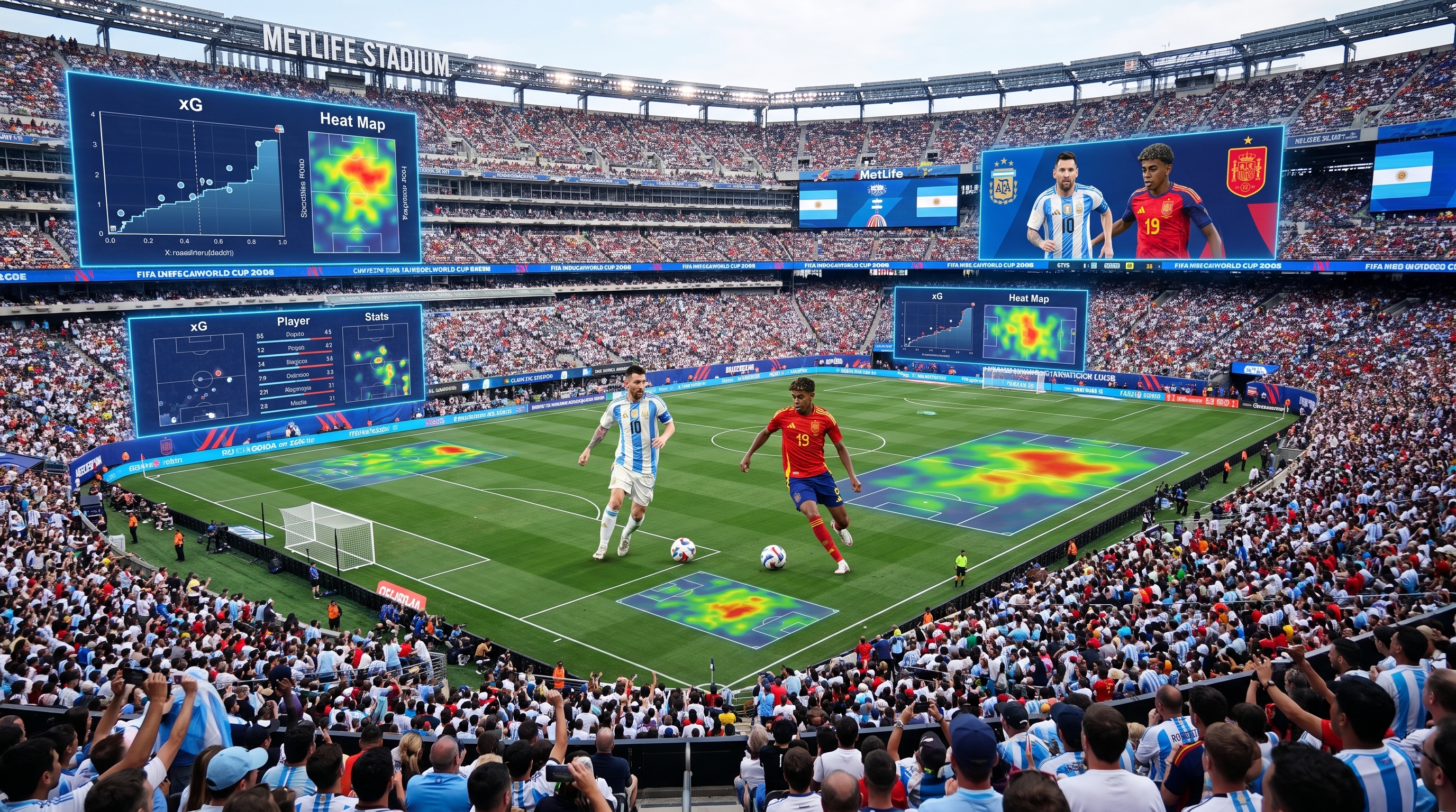 Ciencia de datos en el Mundial 2026: c&oacute;mo llegaron a la final Argentina y Espa&ntilde;a